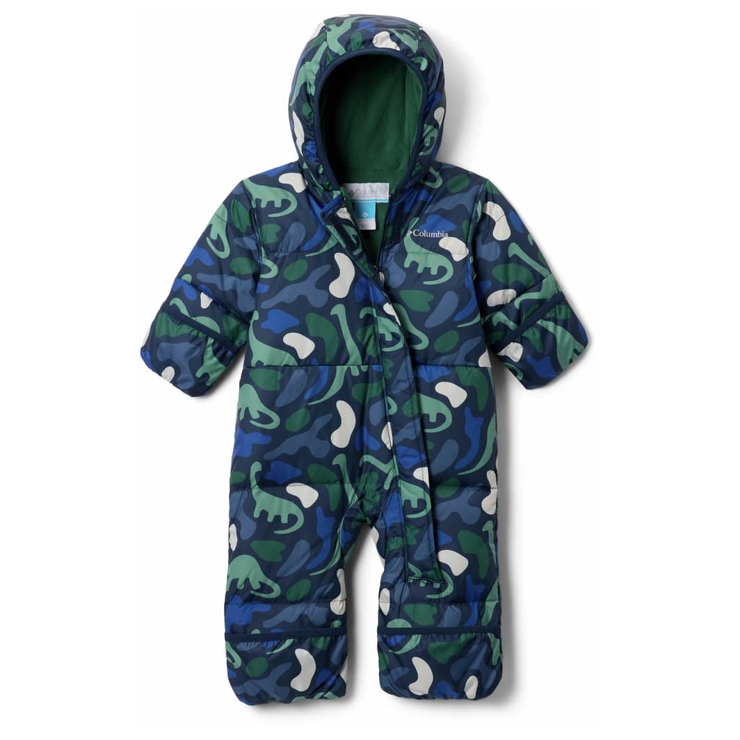 Детска грейка Columbia Kid's Snuggly Bunny II Bunting Overall - Collegiate Navy Dinoflauge / Rain Forest