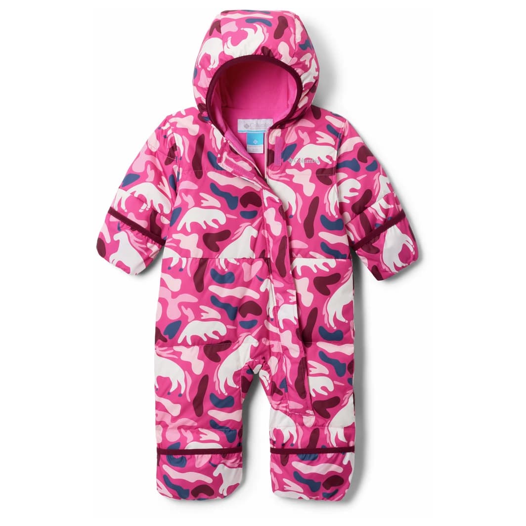 Детска грейка Columbia Kid's Snuggly Bunny II Bunting Overall - Pink Ice Uniflauge / Satin Pink