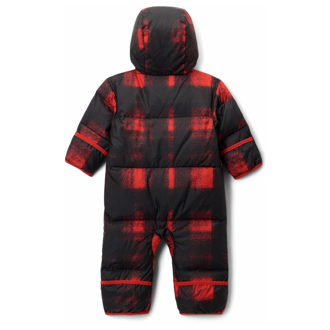 Детска грейка Columbia Kid's Snuggly Bunny II Bunting Overall - Sail Red Omblur Tonal / Black
