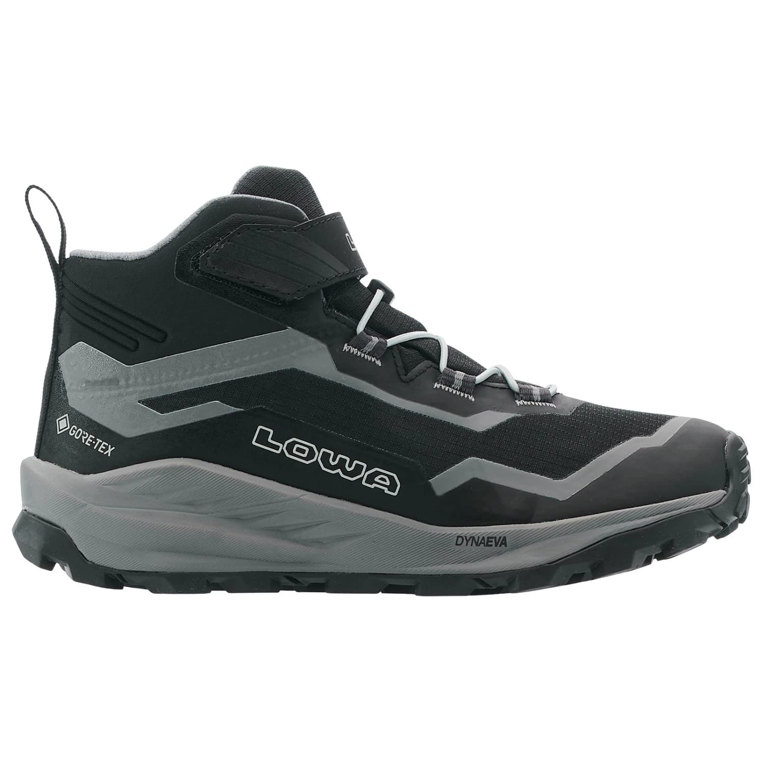 Детски туристически обувки Lowa Kid's Trailux GTX Mid Walking boots - Black / Grey