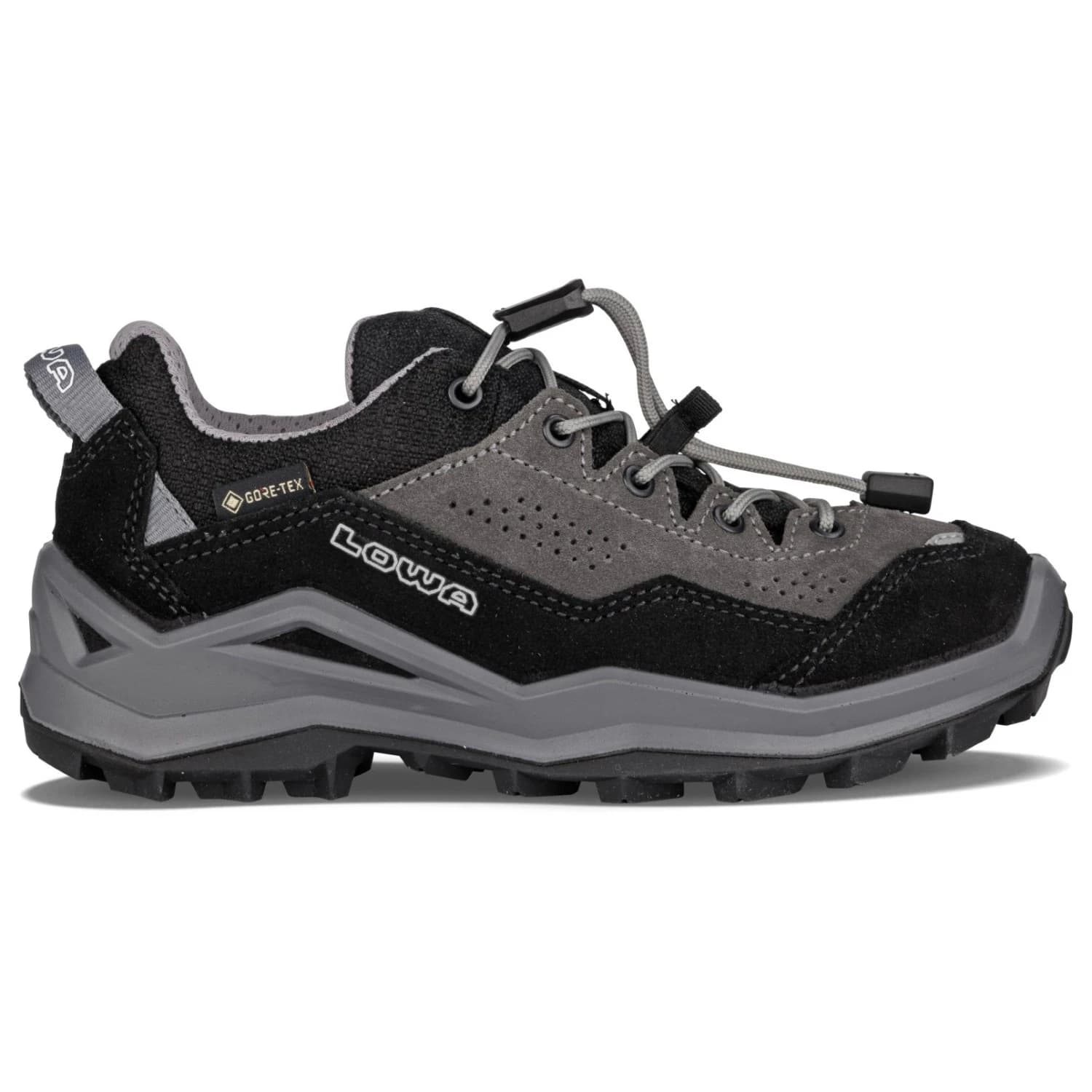 Детски мултиспорт обувки Lowa Kid's Wandax GTX Lo Multisport shoes - Black / Grey