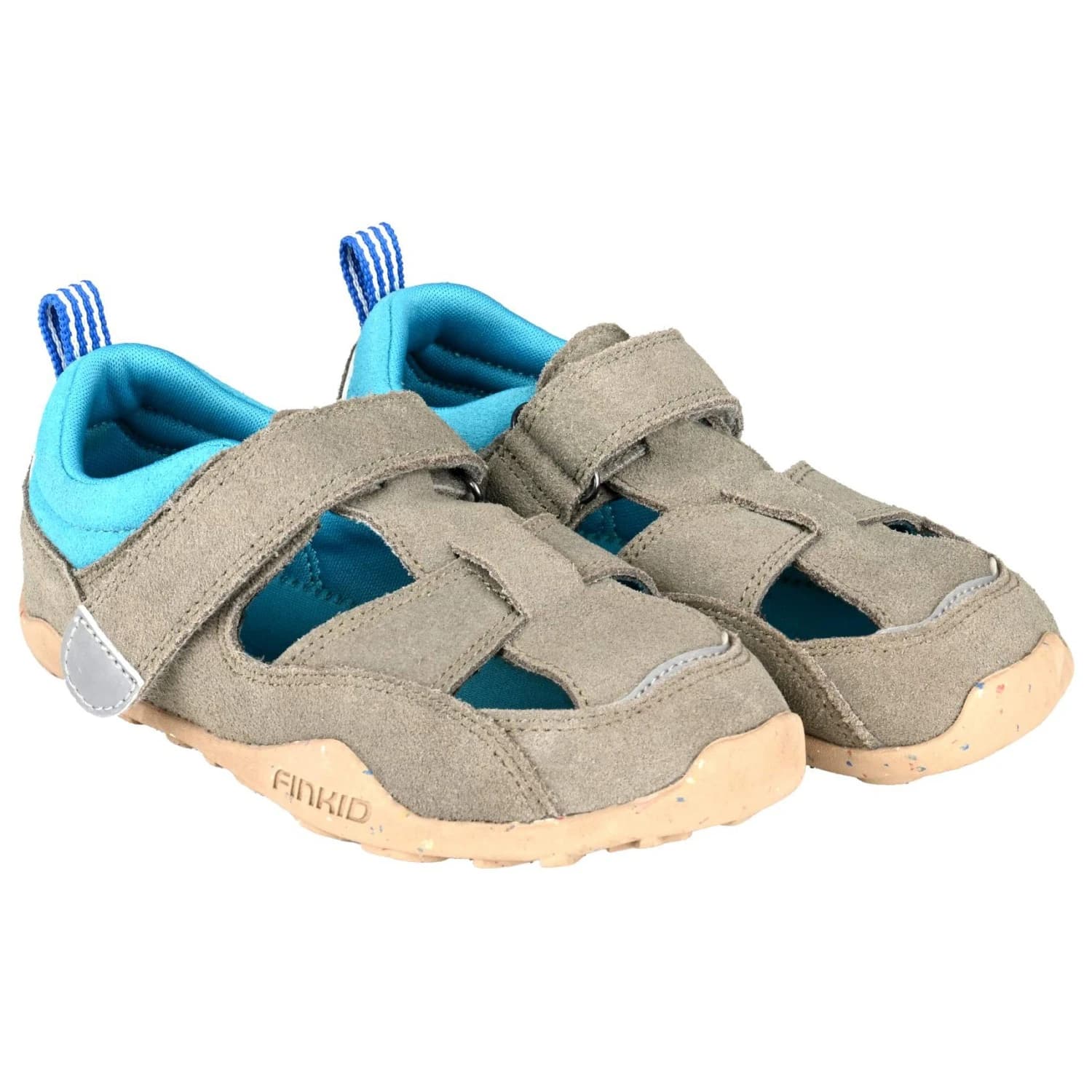 Детски сандали Finkid Kid's Sukkela Sandals - Vetiver / Peacock