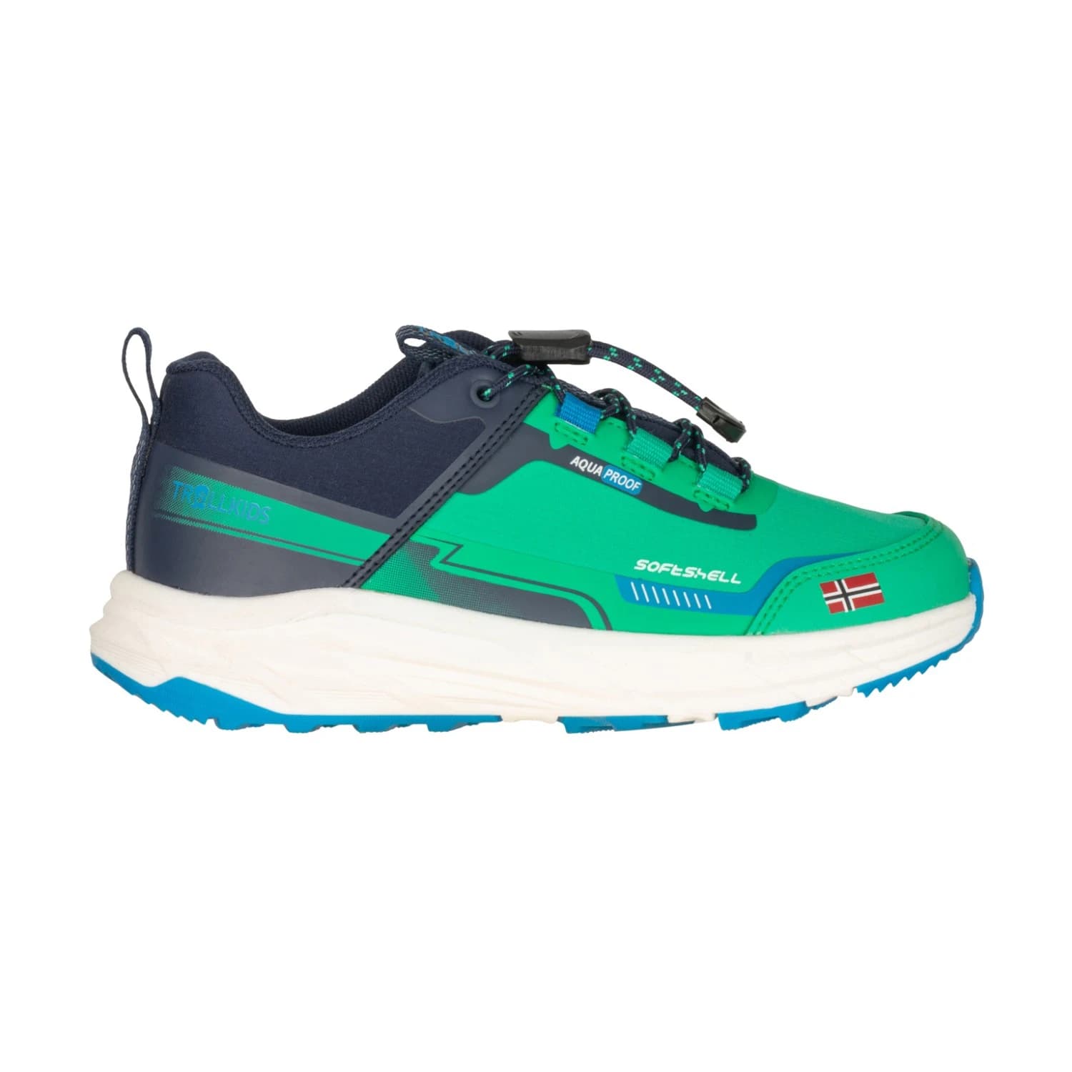 Детски мултиспорт обувки Trollkids Kid's Bjordal Hiker Multisport shoes - Emerald Green / Dynamic Blue / Navy