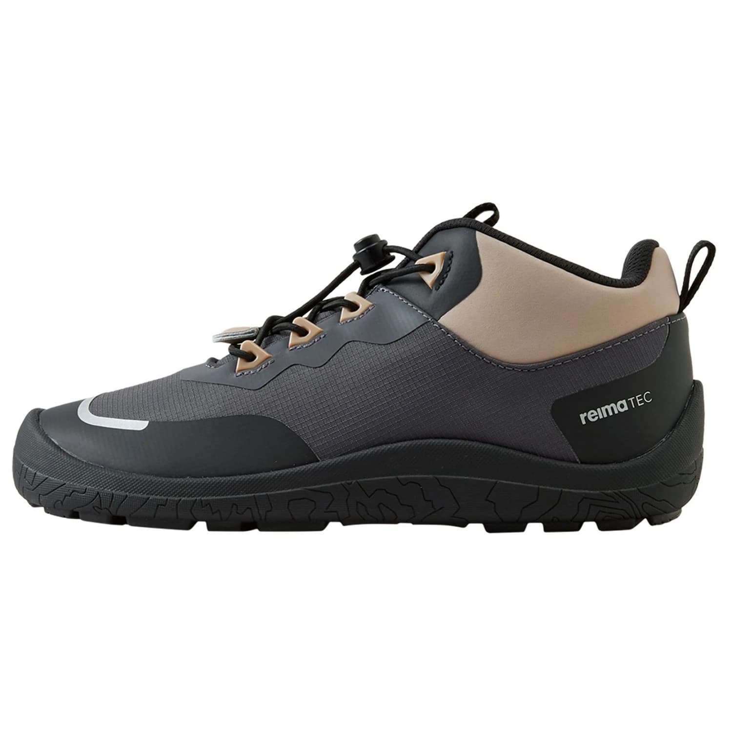 Детски обувки barefoot Reima Kid's Sankari Barefoot shoes - Soft Black