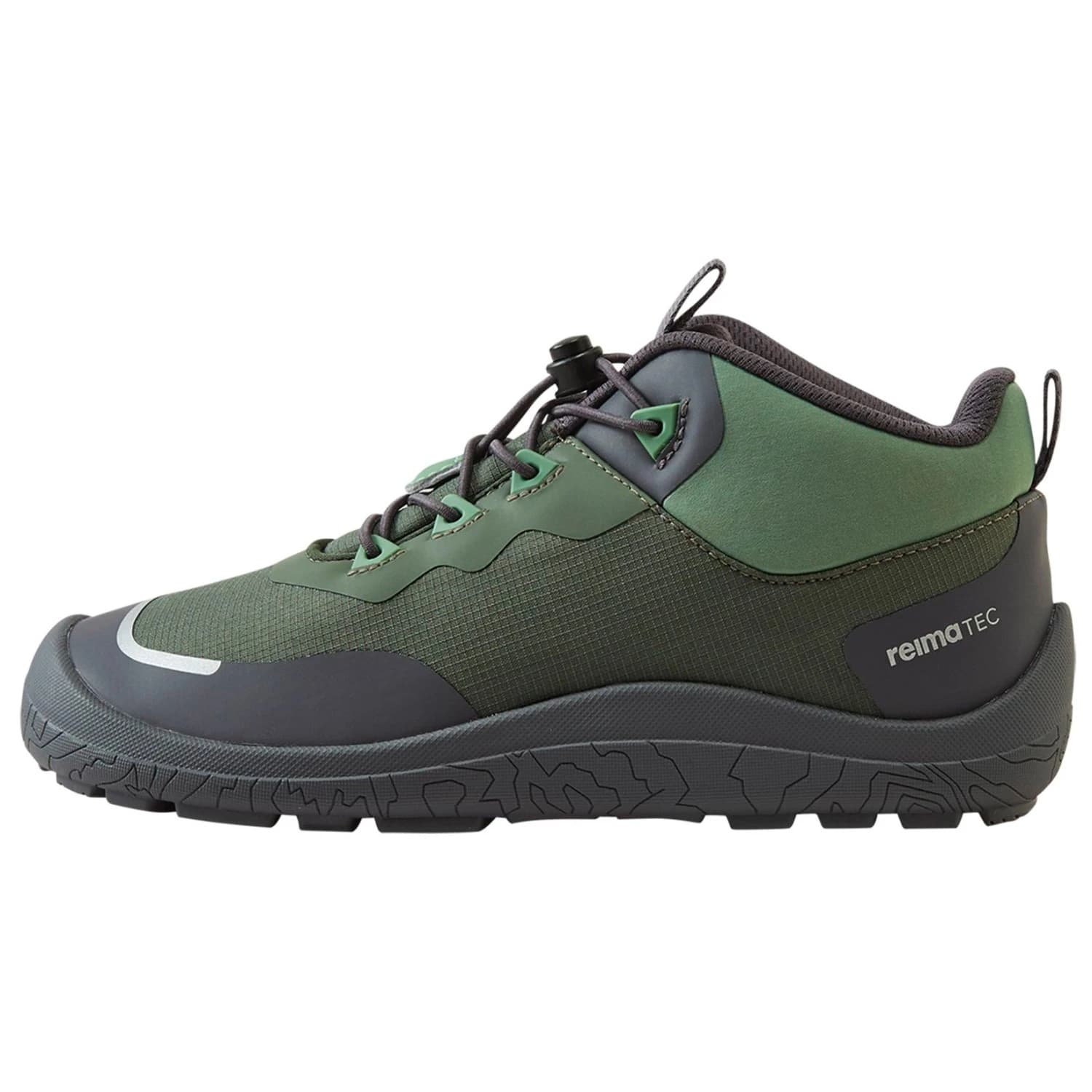 Детски обувки barefoot Reima Kid's Sankari Barefoot shoes - Thyme Green