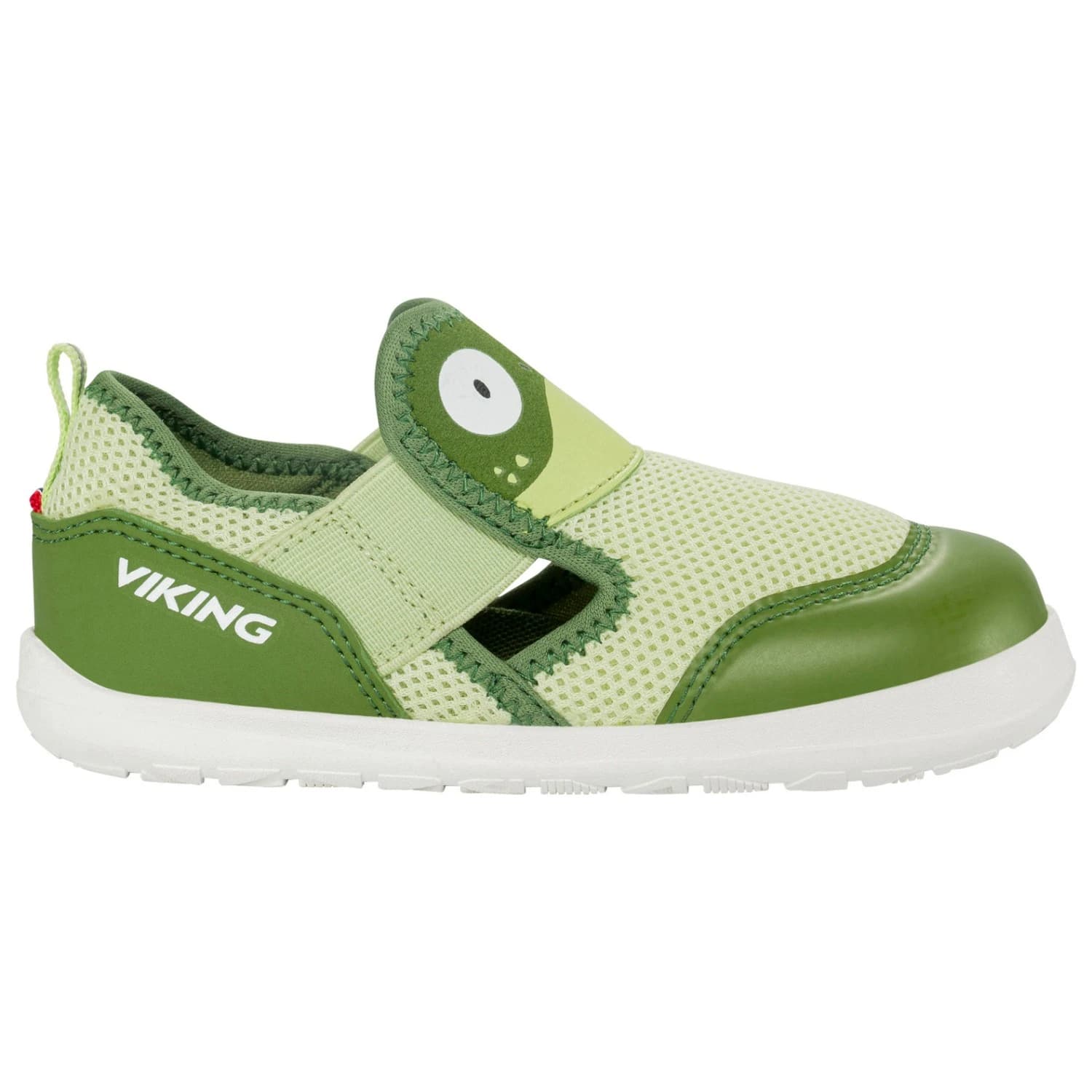 Детски сандали Viking Kid's Alv Barefoot Paw Sandal - Light Green / Green