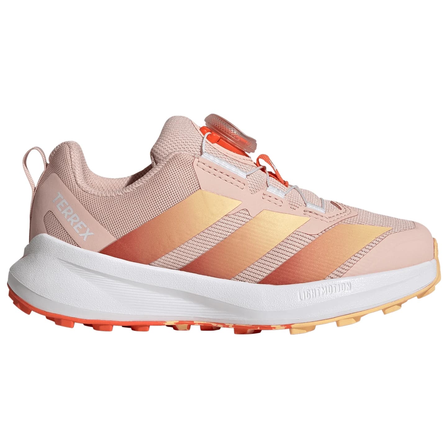 Детски мултиспорт обувки adidas Terrex Kid's Agravic Boa Multisport shoes - Semi Impact Orange / Blush Pink / Ice Tangerine
