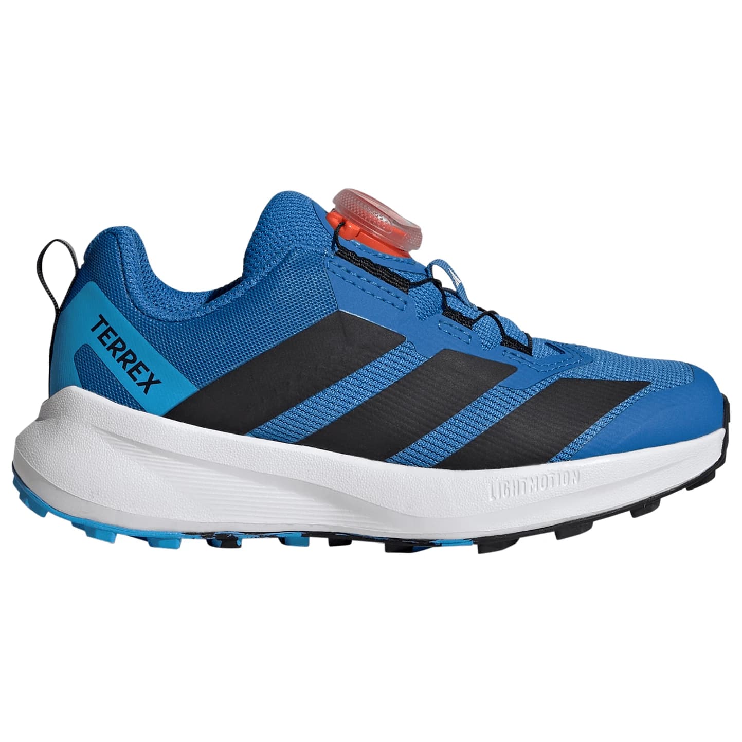 Детски мултиспорт обувки adidas Terrex Kid's Agravic Boa Multisport shoes - Semi Impact Orange / Ray Blue / Core Black