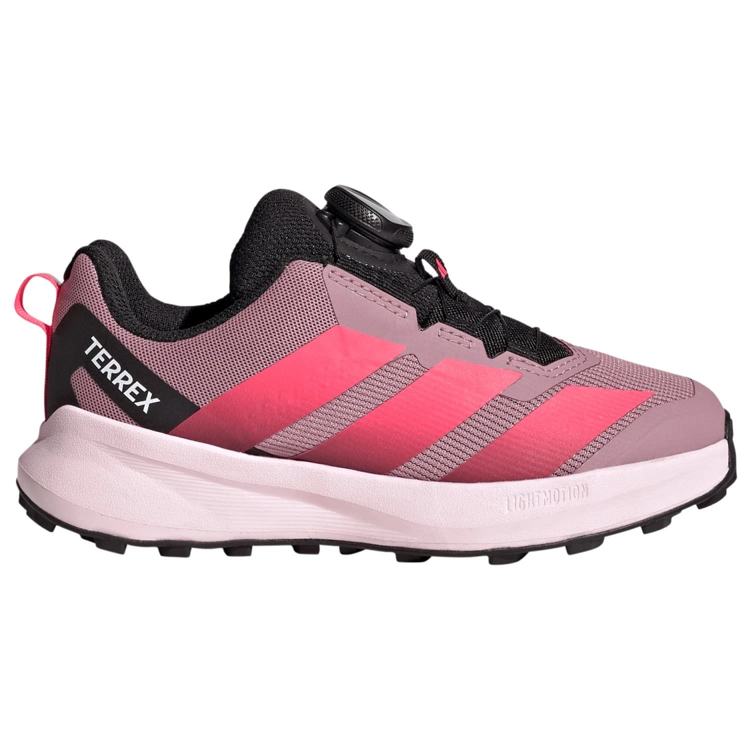 Детски мултиспорт обувки adidas Terrex Kid's Agravic Boa Multisport shoes - Magic Mauve / Solar Turbo / Core Black