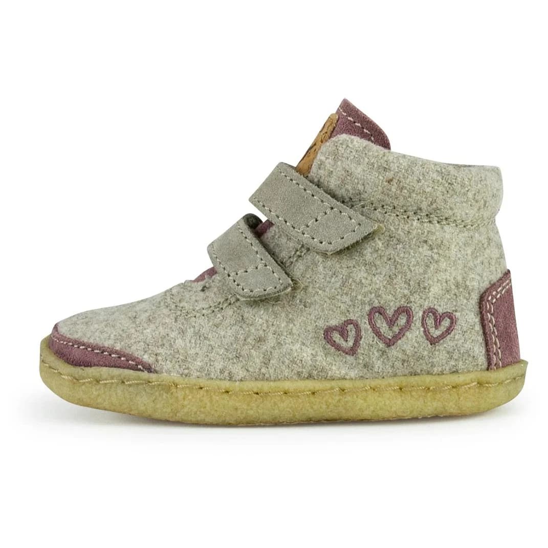 Детски обувки barefoot Doghammer Kid's Toddler Terrar Wool High Barefoot shoes - Blueberry