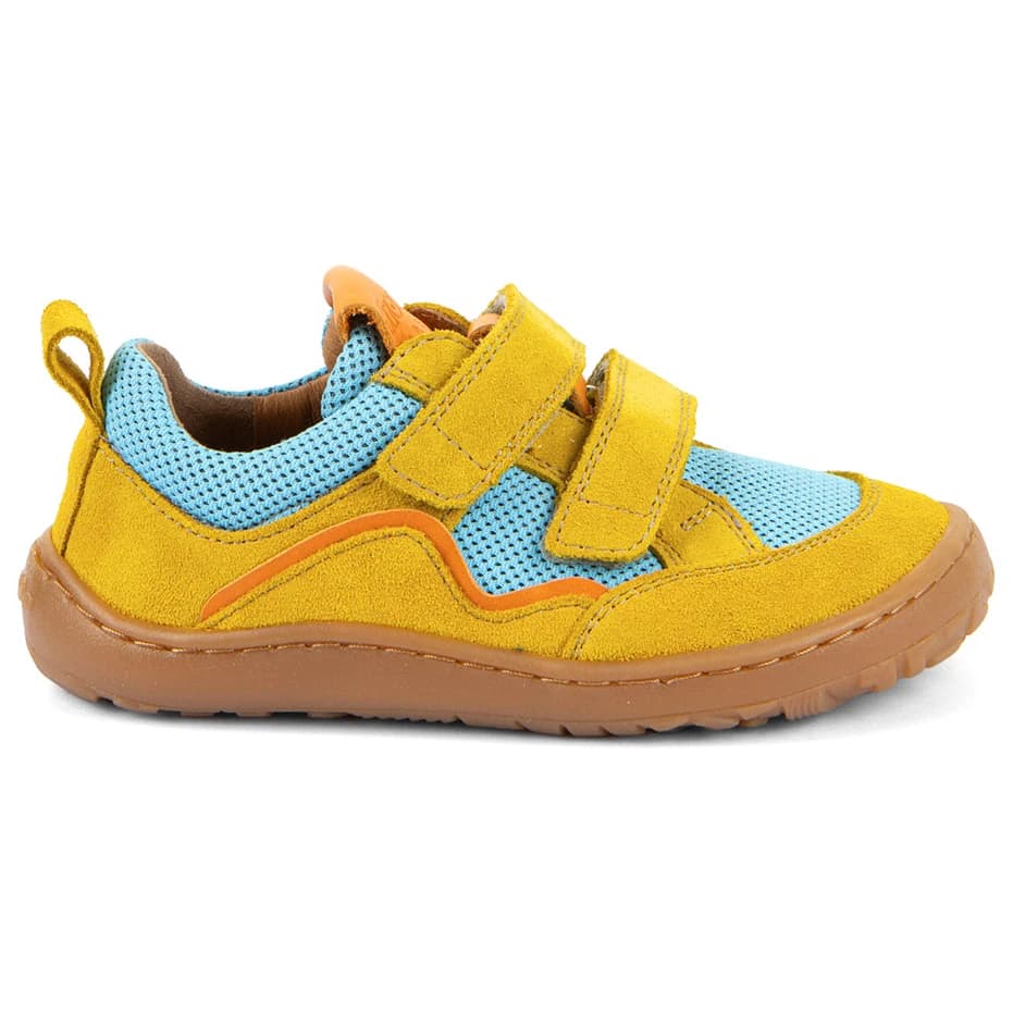 Детски обувки barefoot Froddo Kid's Barefoot Baze Barefoot shoes - Blue / Yellow