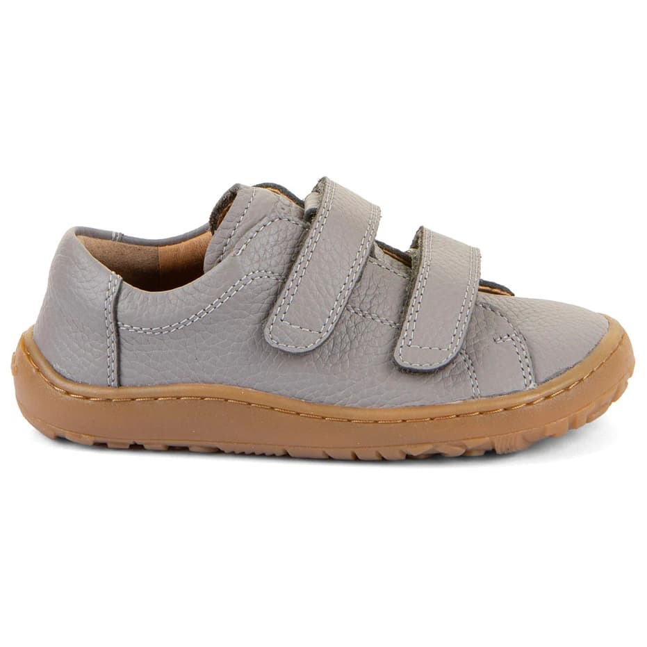 Детски обувки barefoot Froddo Kid's Barefoot Baze Leather Barefoot shoes - Light Grey