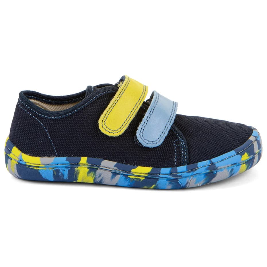 Детски обувки barefoot Froddo Kid's Barefoot Canvas Barefoot shoes - Blue+