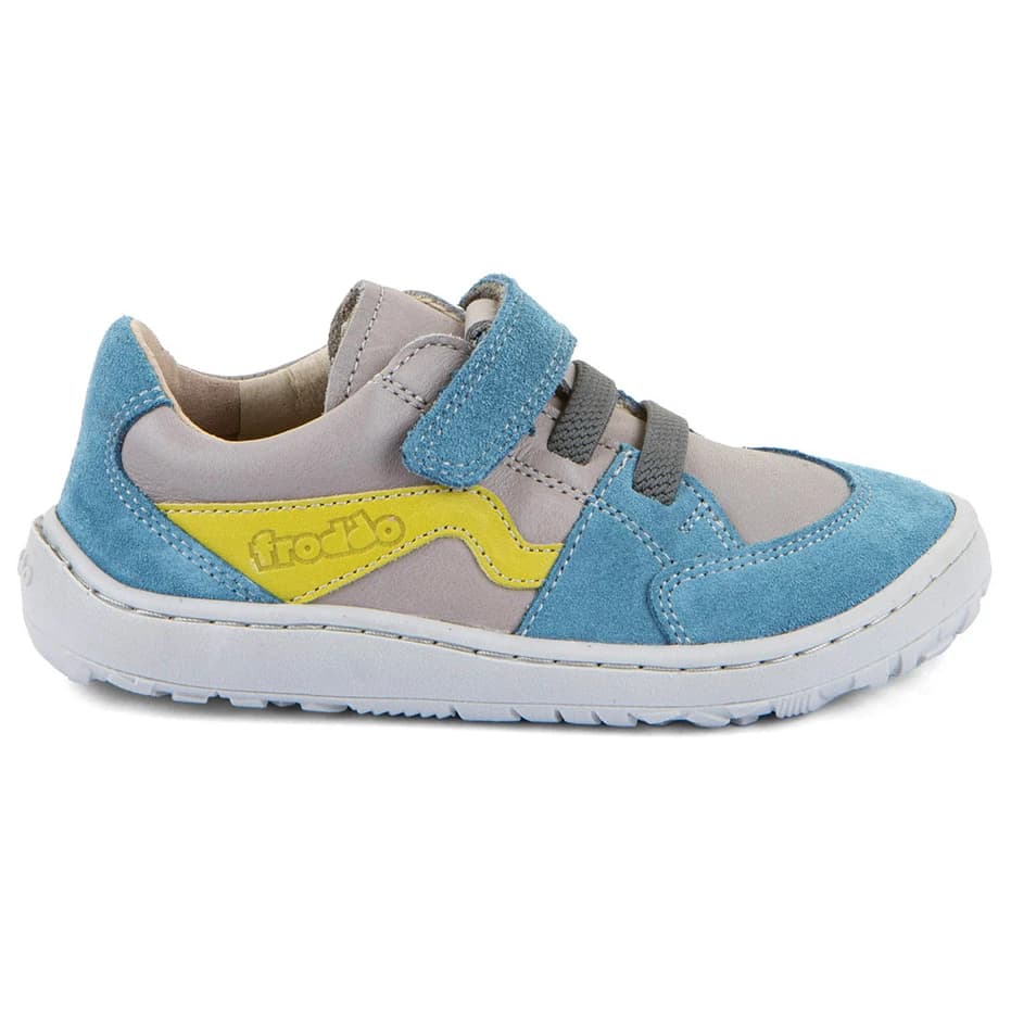 Детски обувки barefoot Froddo Kid's Barefoot River Barefoot shoes - Grey / Blue