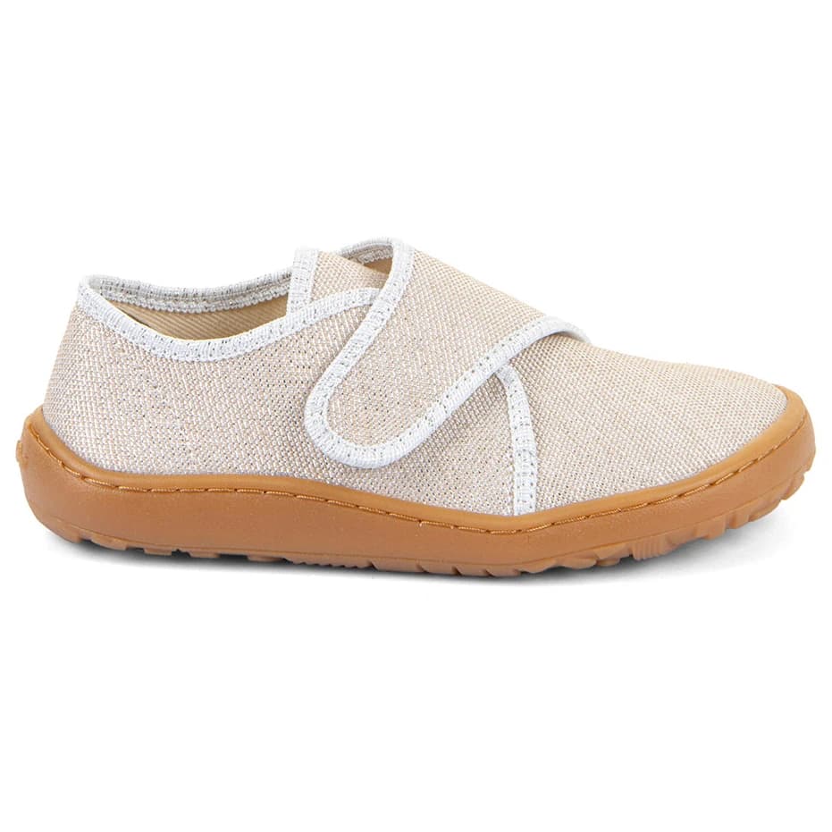 Детски пантофи Froddo Kid's Barefoot Slippers House slippers - Gold Shine