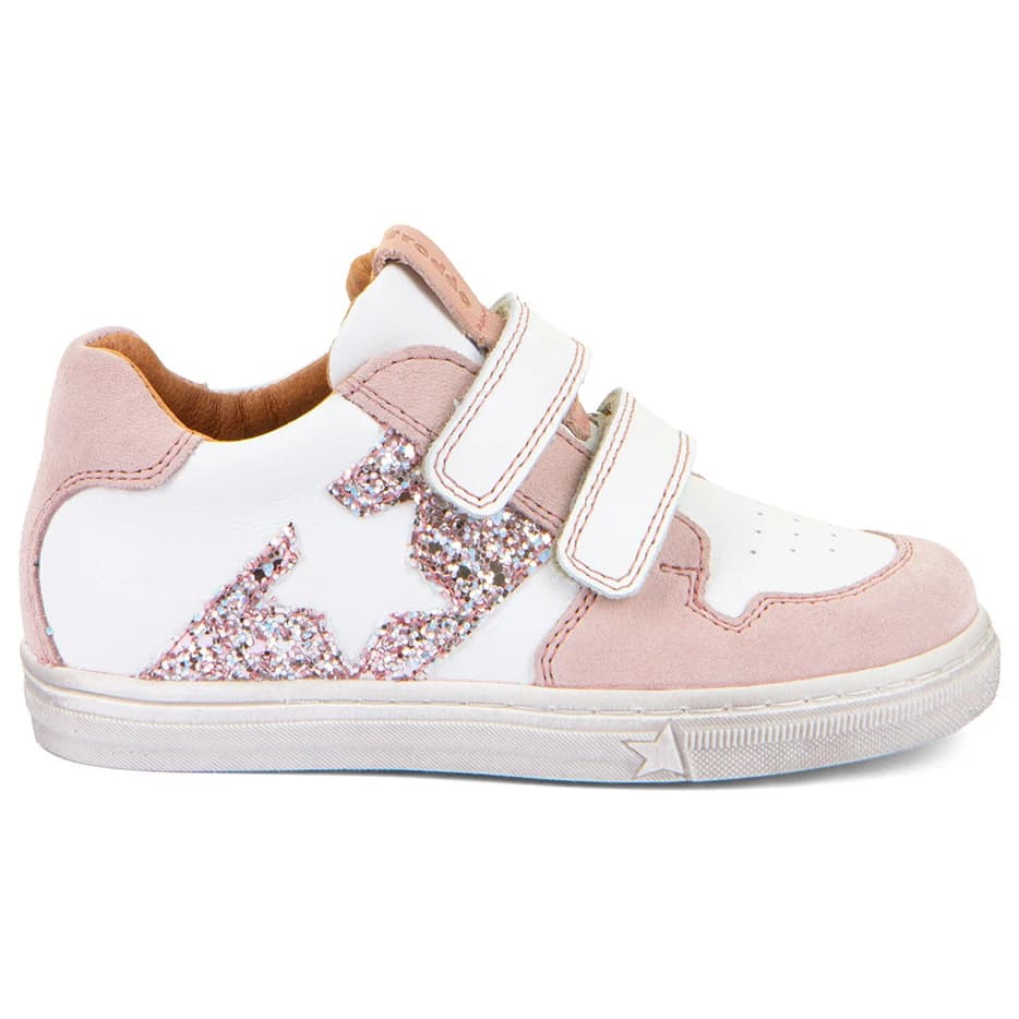 Детски ежедневни обувки Froddo Kid's Dolvy Casual shoes - White / Pink