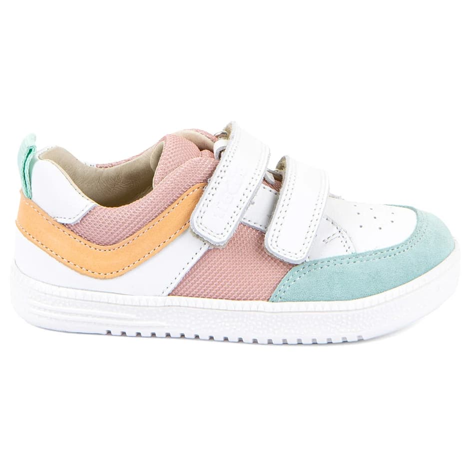 Детски обувки barefoot Froddo Kid's Zeru Loop Barefoot Barefoot shoes - White / Pink