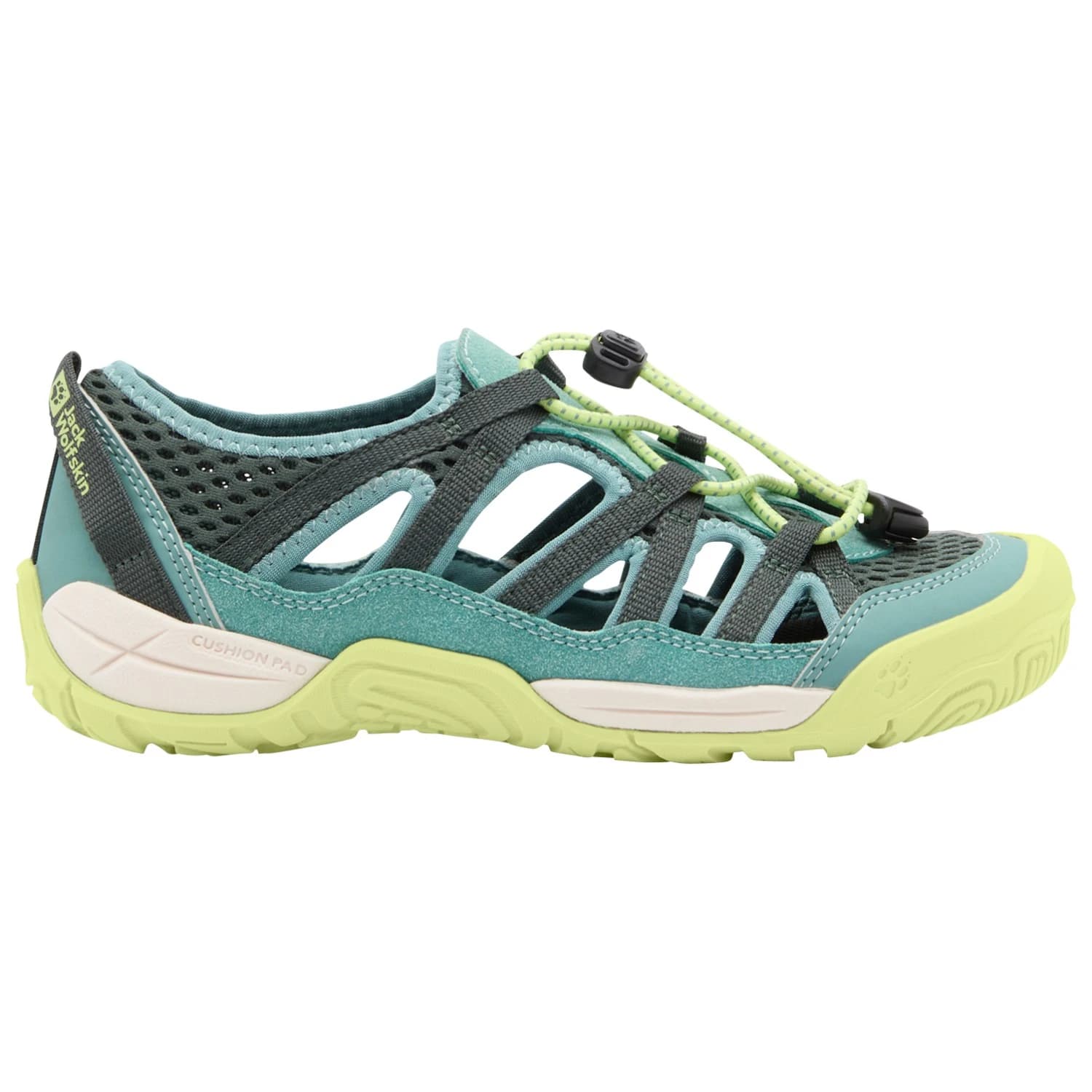 Детски сандали Jack Wolfskin Kid's Levente Sandal - Slate Green