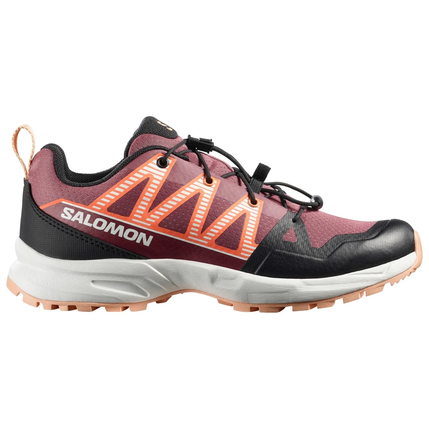Детски мултиспорт обувки Salomon Kid's Outscape J Multisport shoes - Nocturne / White / Almond Cream