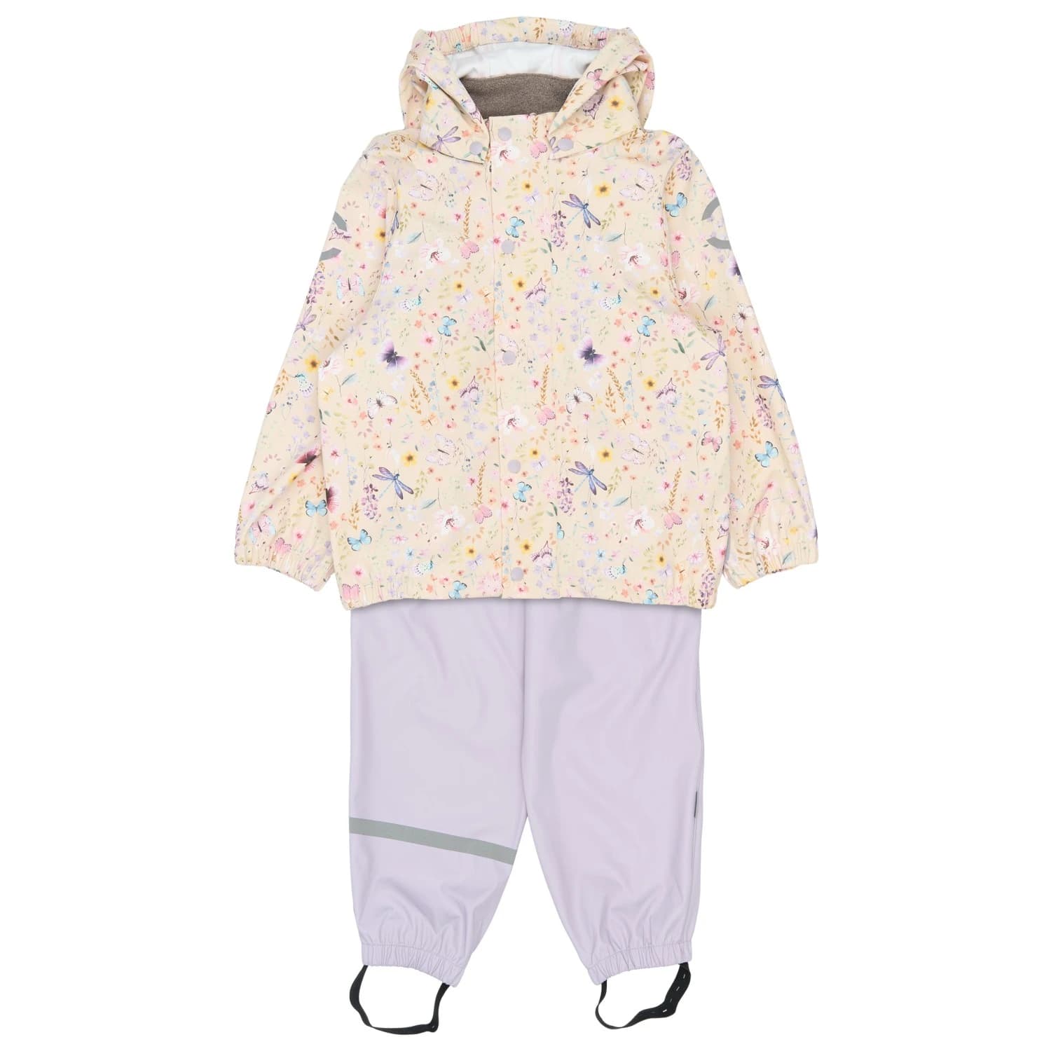 Детска грейка Mikk-Line Kid's PU Rain Set AOP with Suspenders 104 Overall - Butterfly AOP
