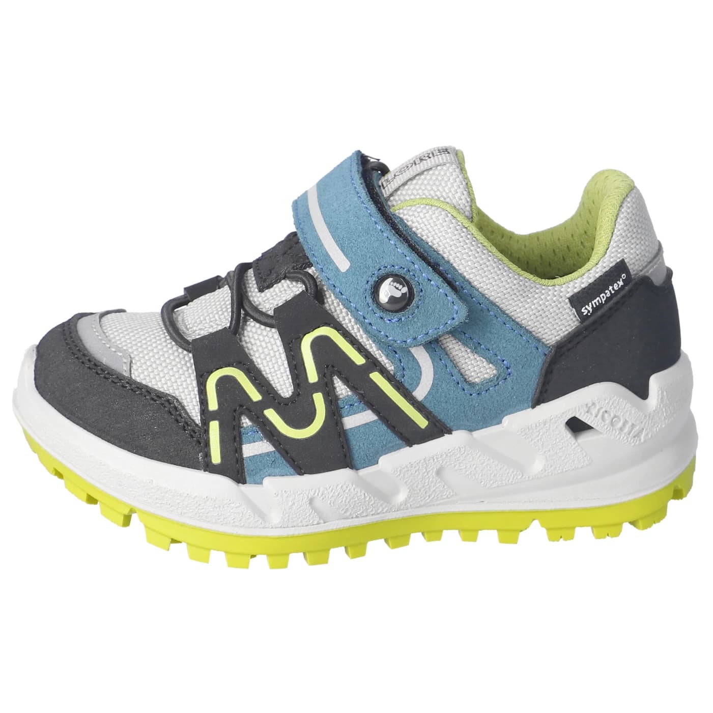 Детски мултиспорт обувки Ricosta Kid's Rover Multisport shoes - Grau / Schwarz / Petrol