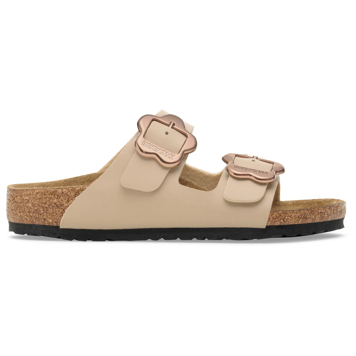 Детски сандали Birkenstock Kid's Arizona Flower Buckle Birko-Flor Sandals - Sandcastle