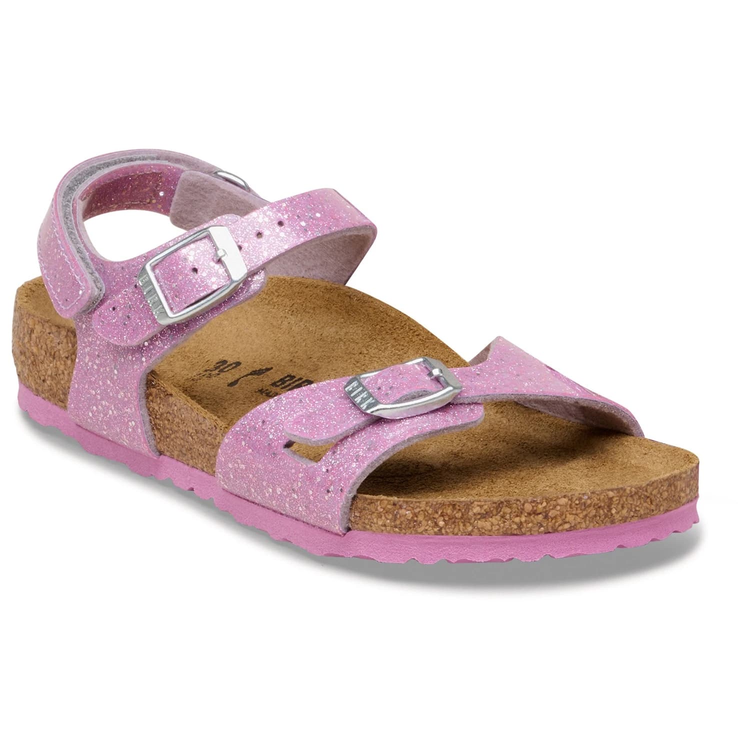 Детски сандали Birkenstock Kid's Rio AS Birko-Flor Cosmic Sparkle Sandals - Cosmic Sparkle Lavender