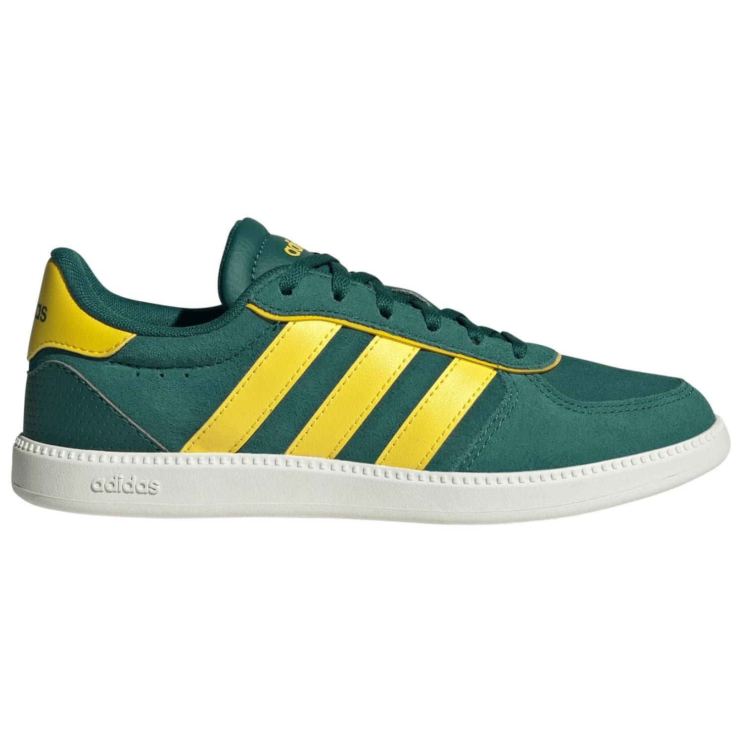 Маратонки Adidas Junior's Breaknet Sleek Sneakers - Collegiate Green / Yellow / Off White