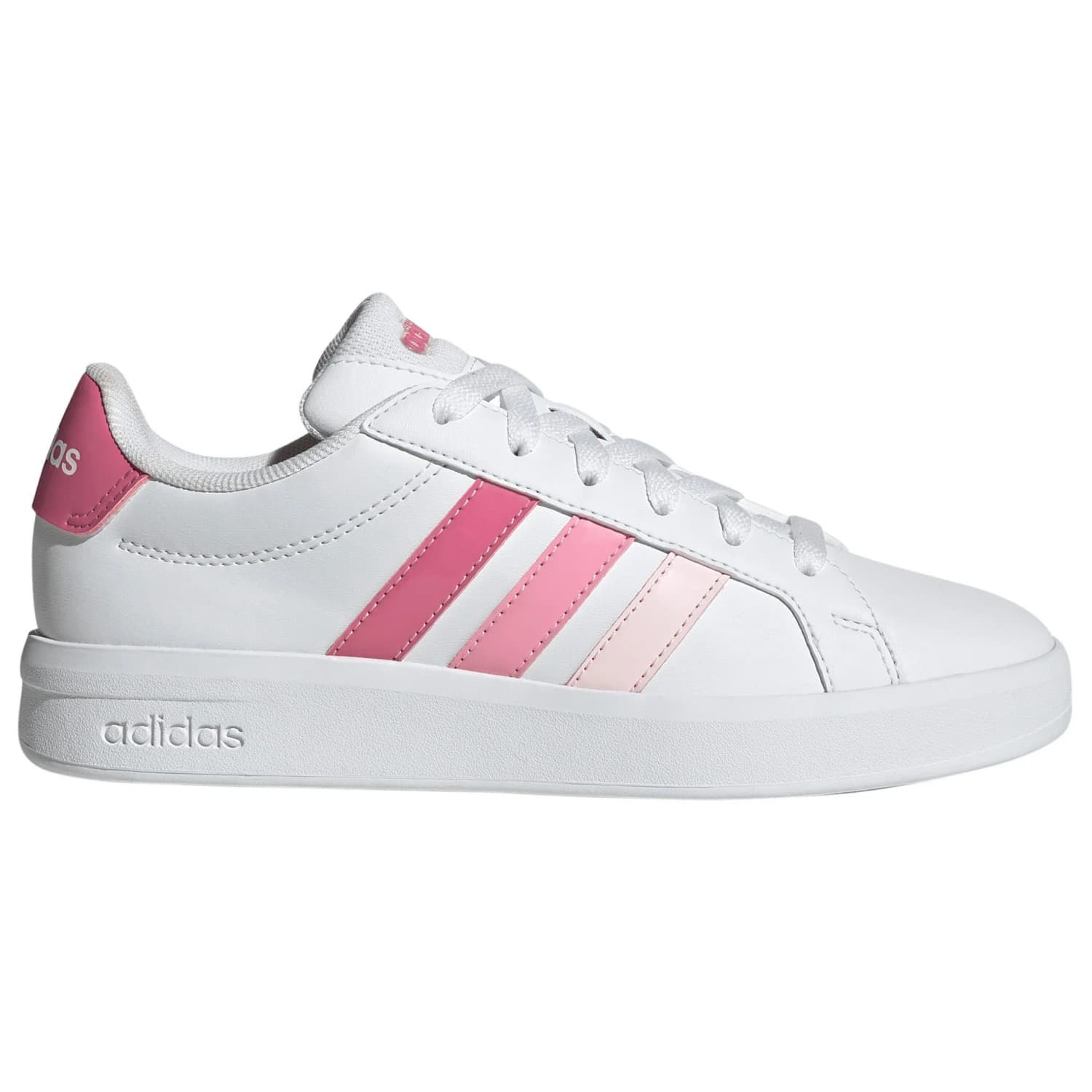 Маратонки adidas Junior's Grand Court 3.0 Sneakers - Ftwr White / Pink Fusion / Bliss Pink