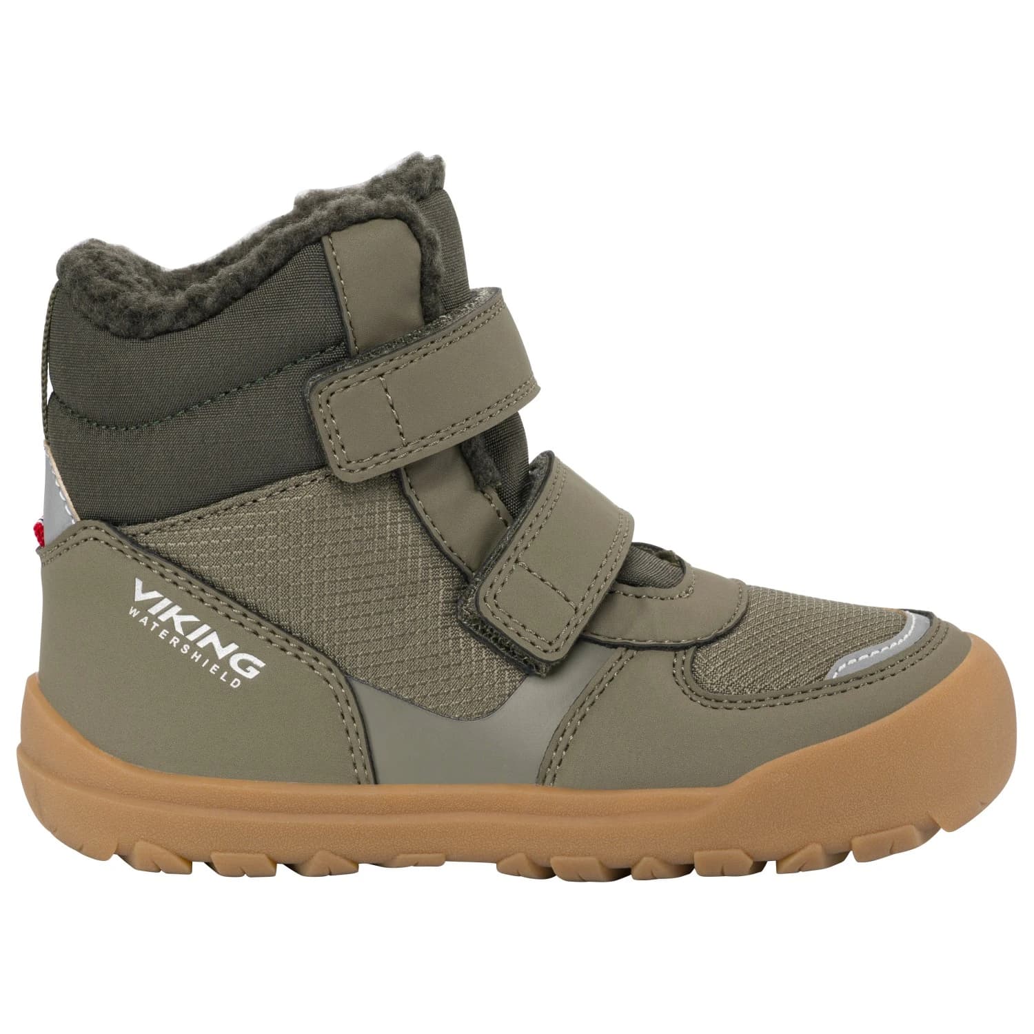 Детски зимни ботуши Viking Kid's Rowan Barefoot Warm WP 2V Winter boots - Olive