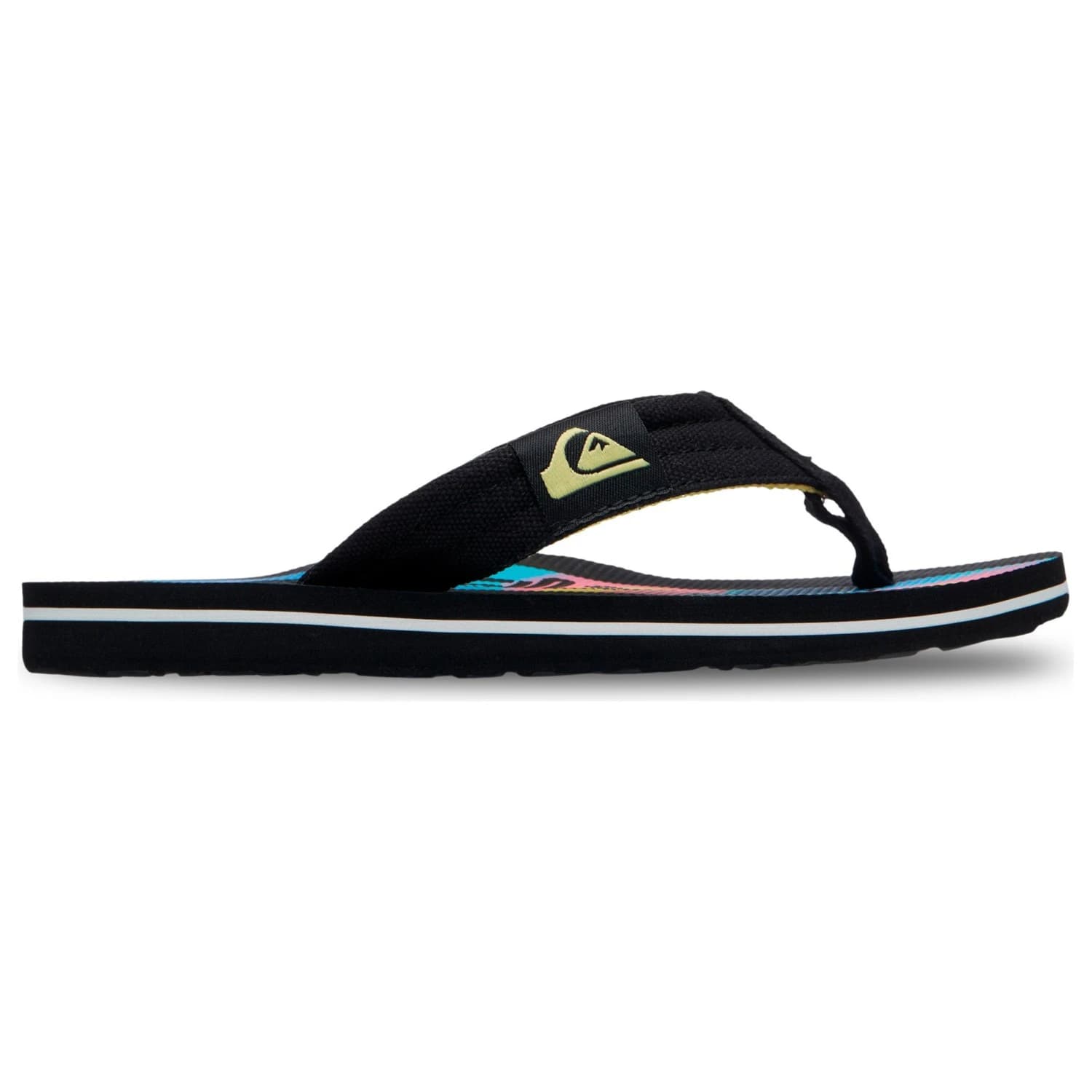 Сандали Quiksilver Youth's Molokai Layback 26 Sandals - Black Holmes