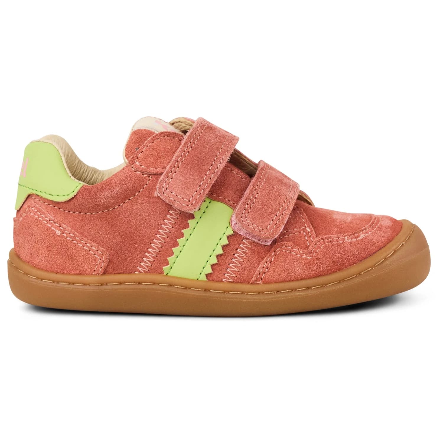 Детски обувки barefoot Koel Kid's Bali Suede 3.0 Barefoot shoes - Pink