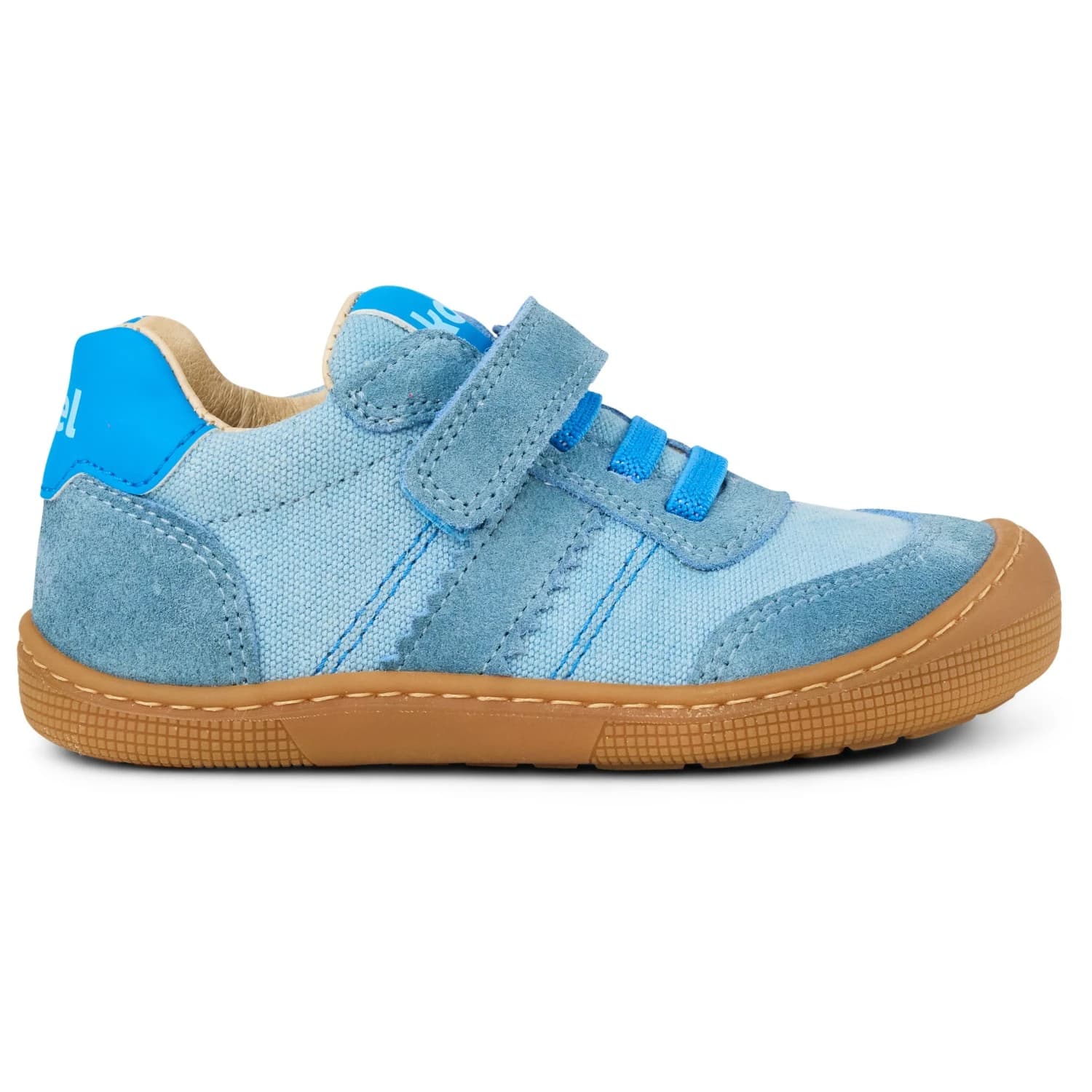 Детски обувки barefoot Koel Kid's Dylan Cotton 3.0 Barefoot shoes - Celeste