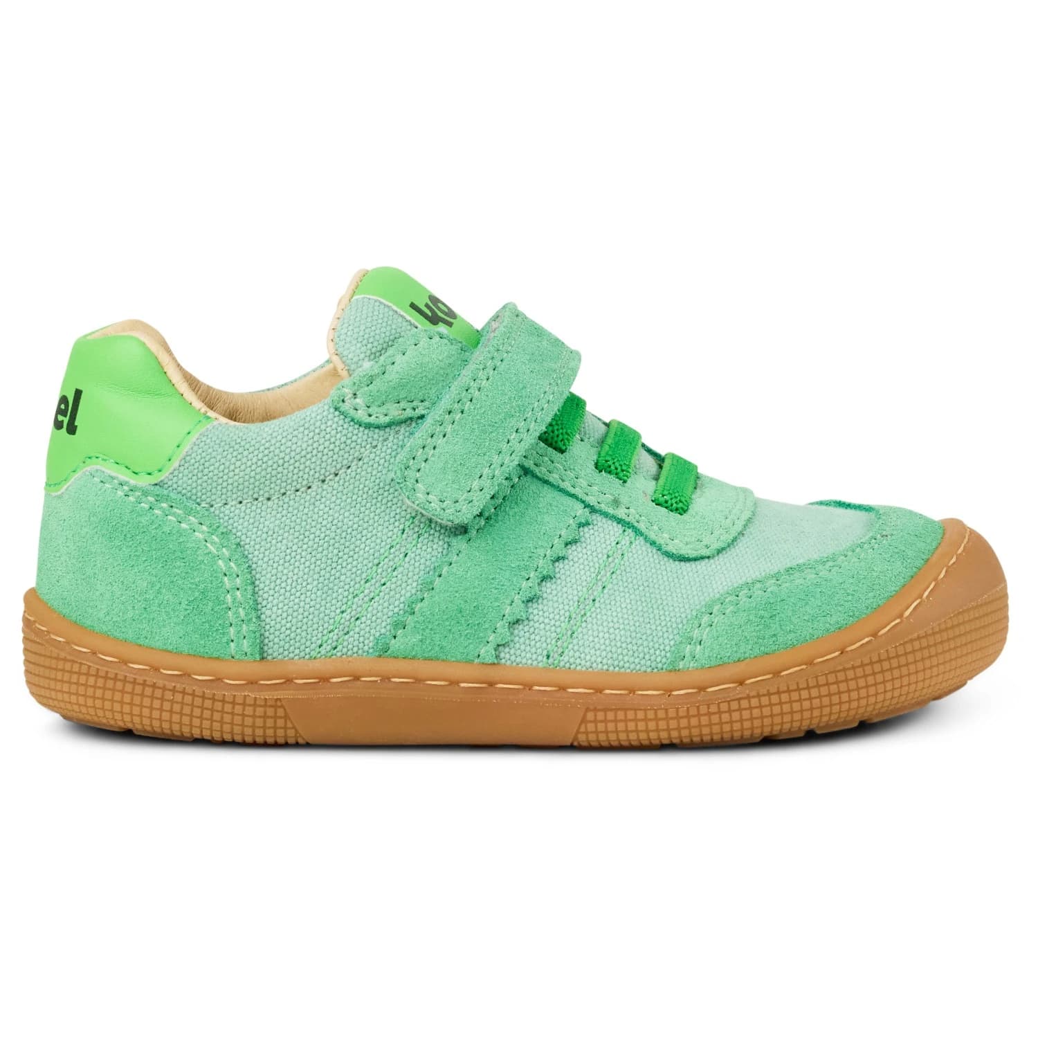 Детски обувки barefoot Koel Kid's Dylan Cotton 3.0 Barefoot shoes - Olive