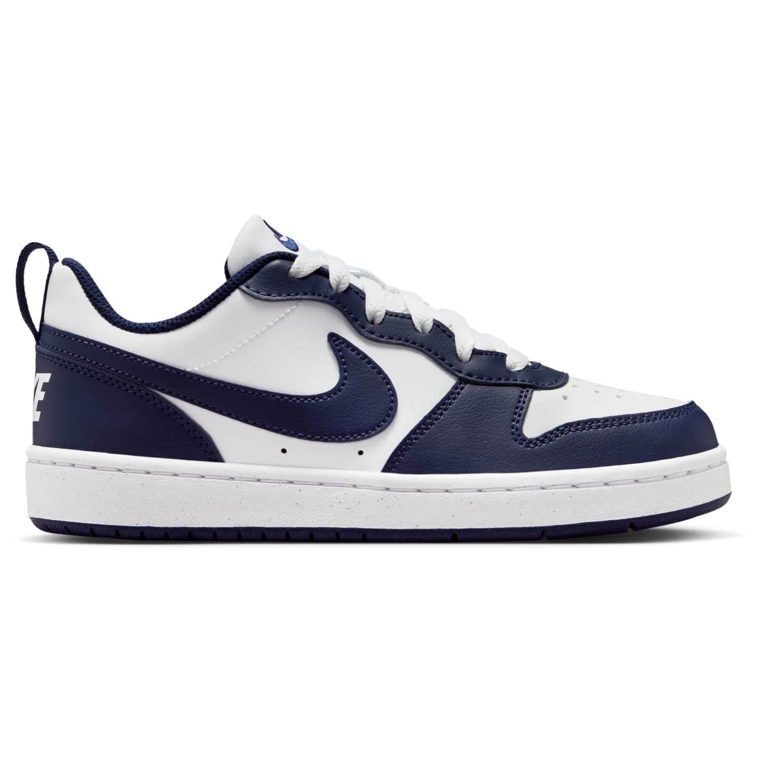 Детски маратонки Nike Kid's Court Borough Low NB Sneakers - White / Midnight Navy / White