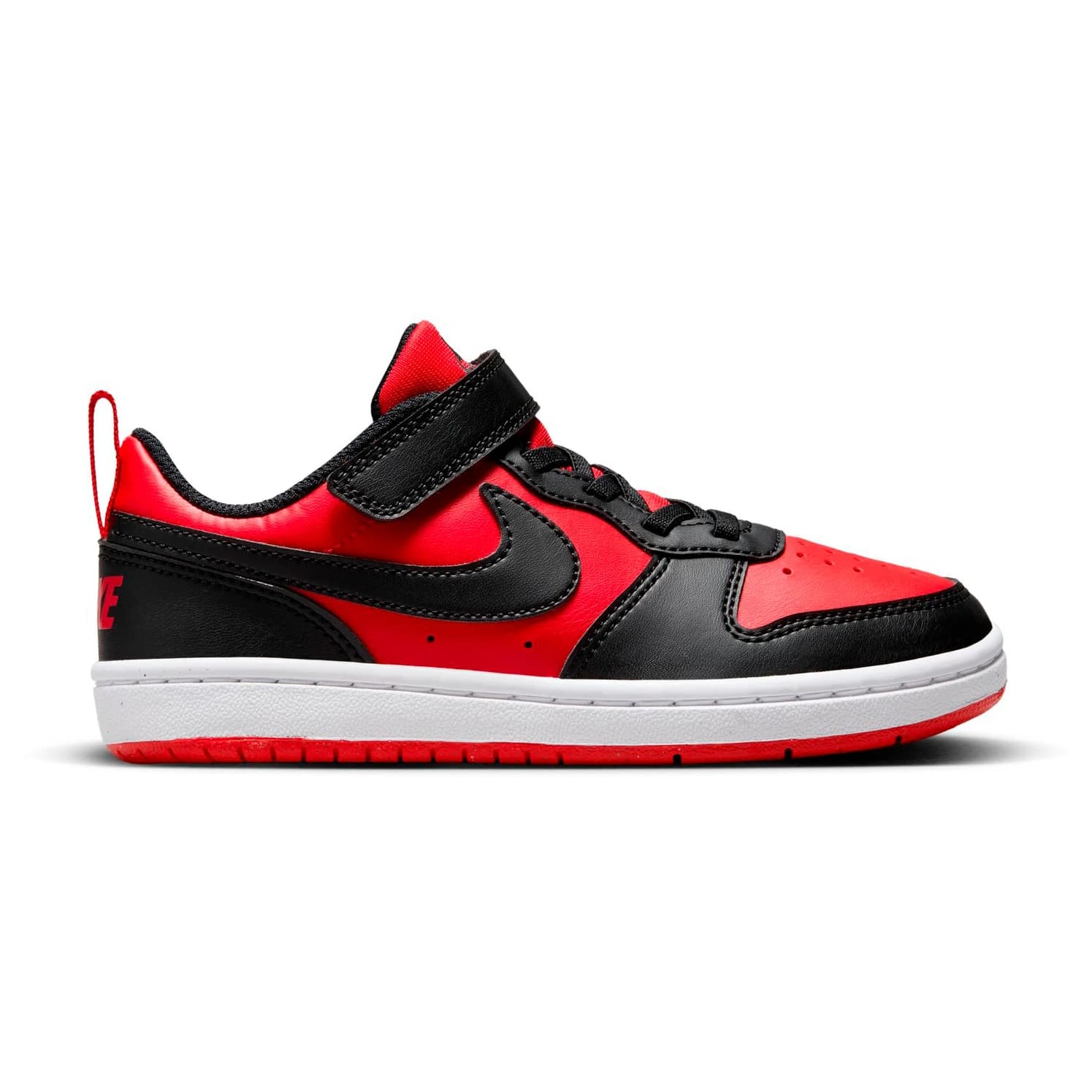 Детски маратонки Nike Kid's Court Borough Low Recraft Sneakers - University Red / Black / White