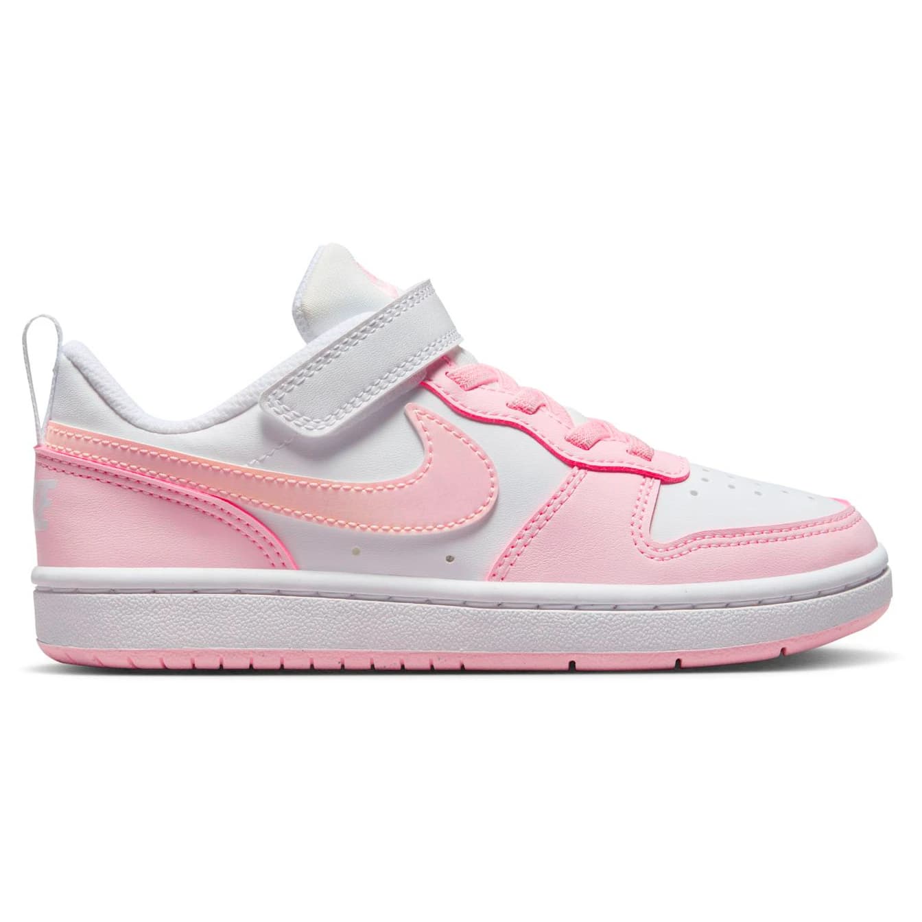 Детски маратонки Nike Kid's Court Borough Low Recraft Sneakers - White / Pink Foam