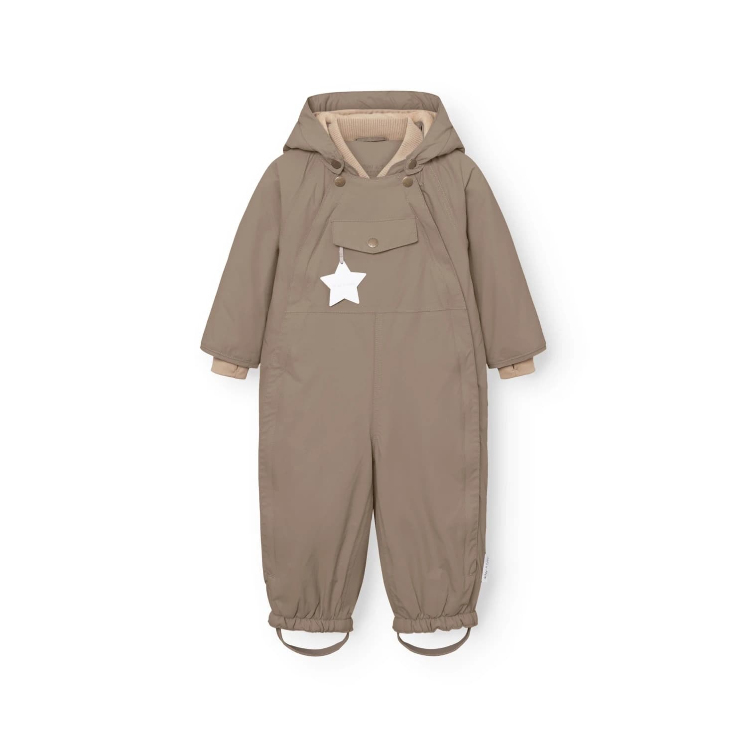 Детска грейка Mini A Ture Kid's Matwisti Overall - Grey Brown