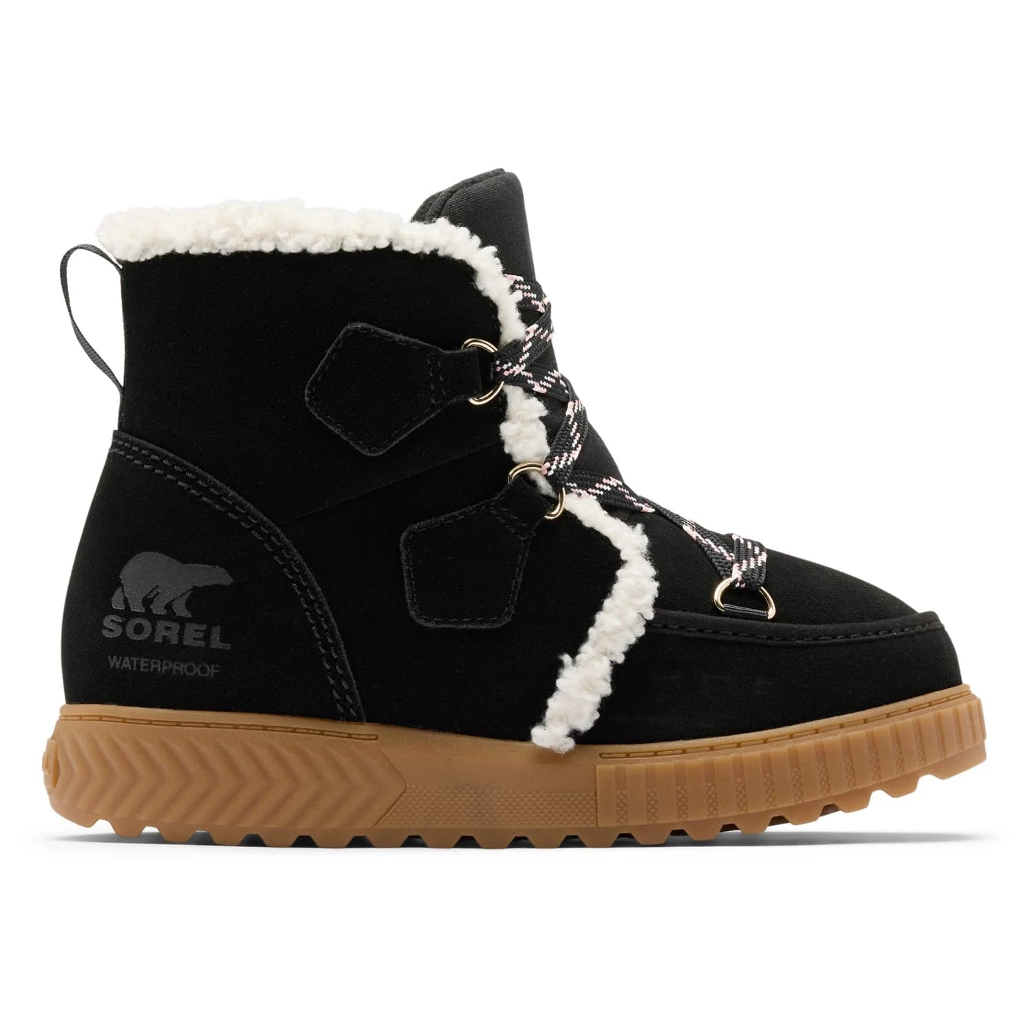 Детски зимни ботуши Sorel Kid's Big Ona Ave Alpine WP Winter boots - Black / Gum 2