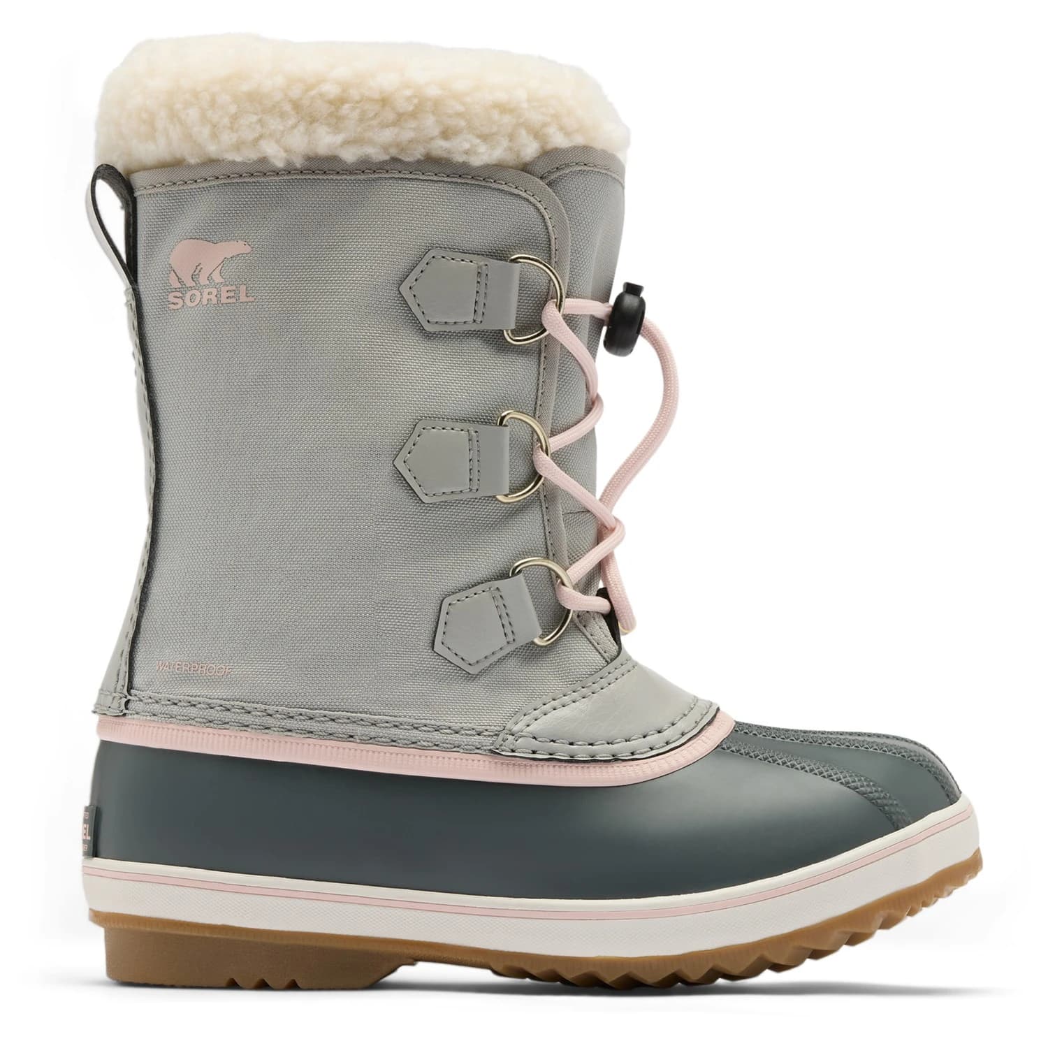 Детски зимни ботуши Sorel Kid's Big Yoot Pac Nylon WP Winter boots - Dove / Gum 2