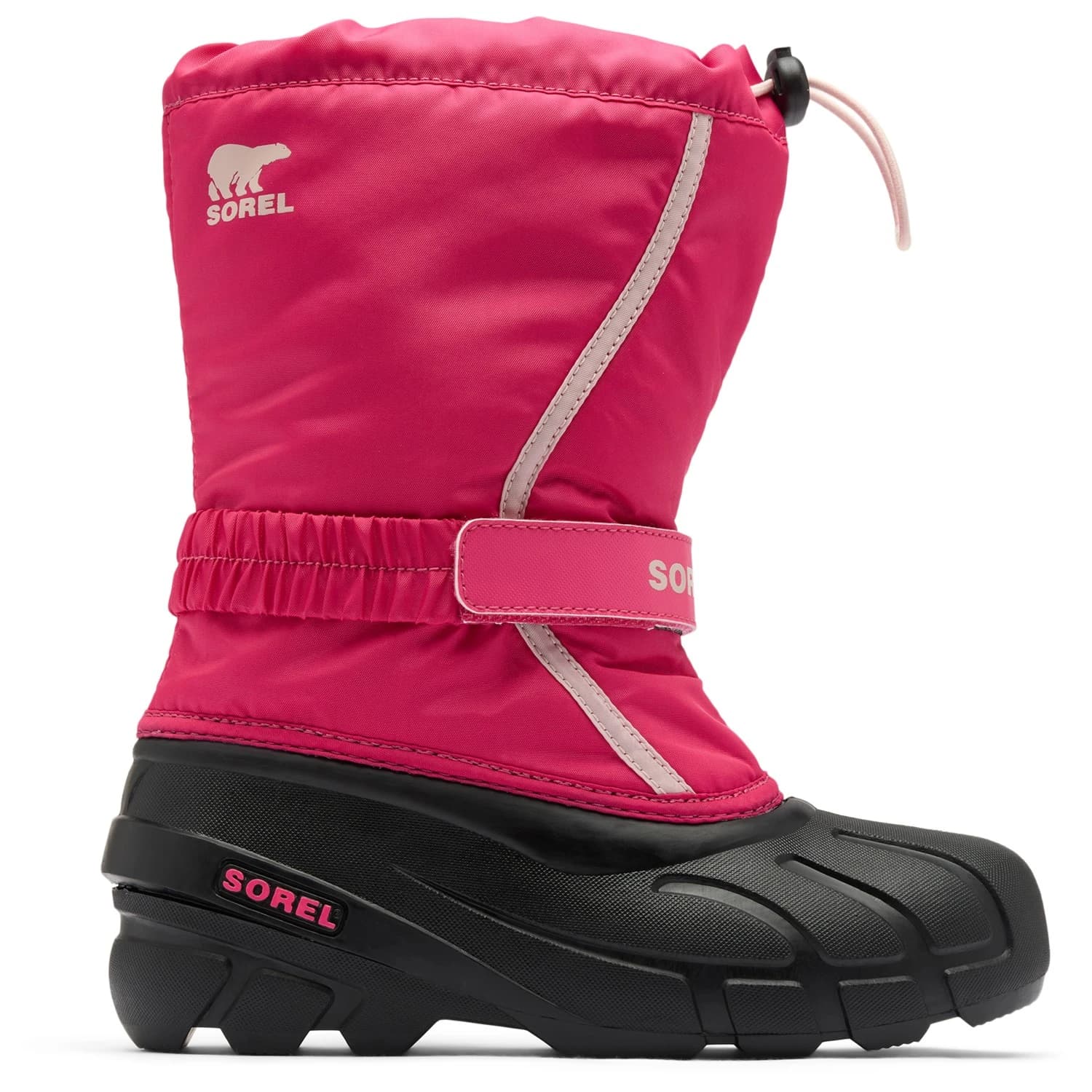 Детски зимни ботуши Sorel Kid's Little Flurry Boot Winter boots - Ultra Pink / Pink Salt