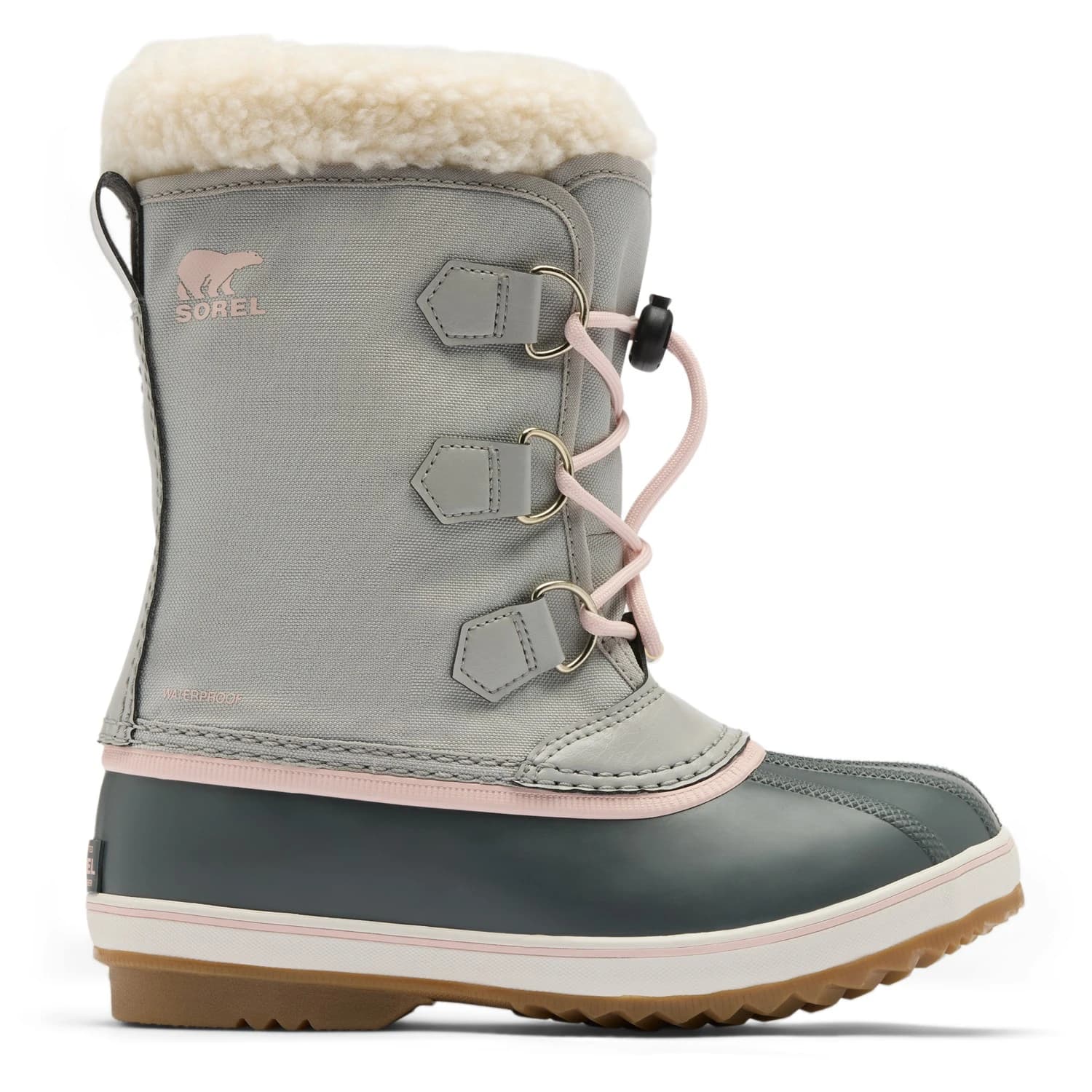Детски зимни ботуши Sorel Kid's Little Yoot Pac Nylon WP Winter boots - Dove / Gum 2