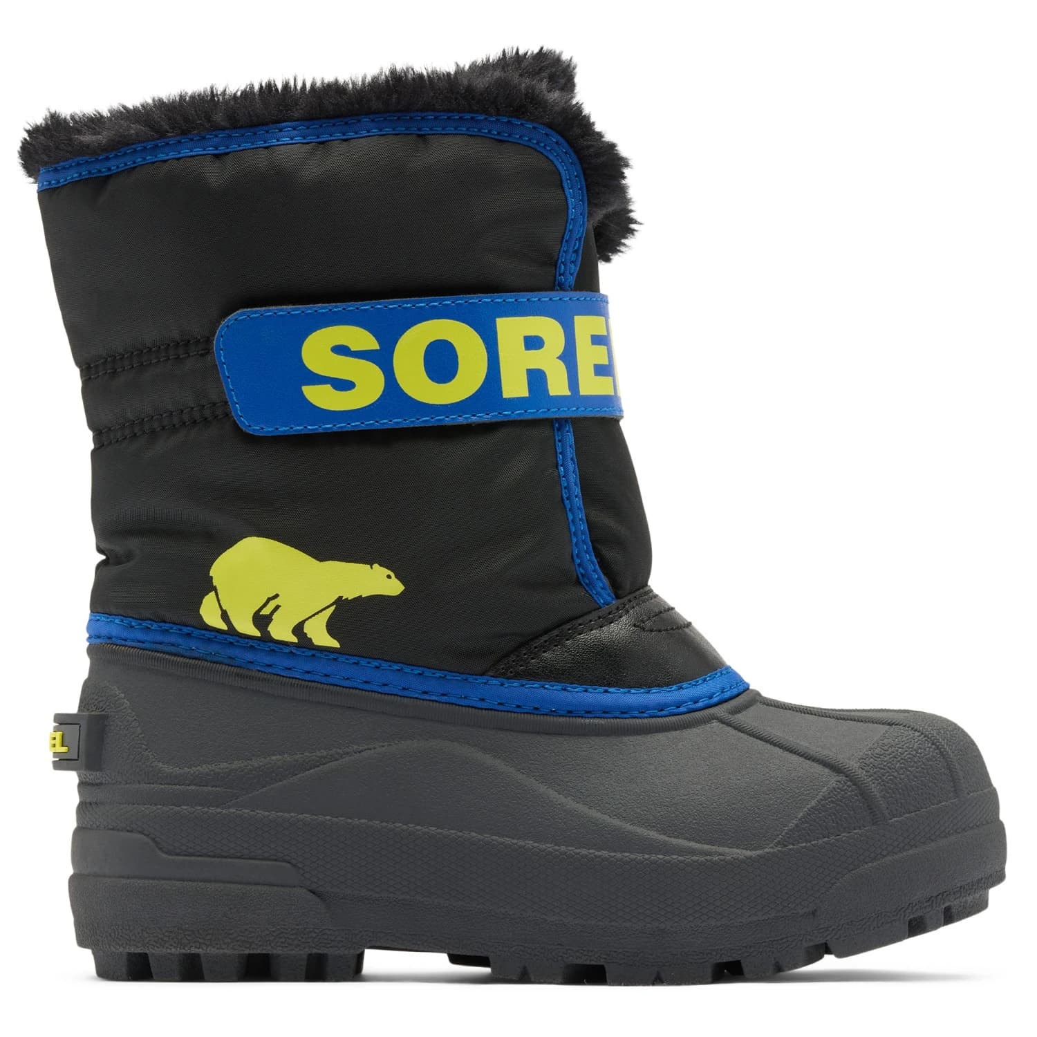 Детски зимни ботуши Sorel Kid's Toddler Snow Commander Winter boots - Black / Azul