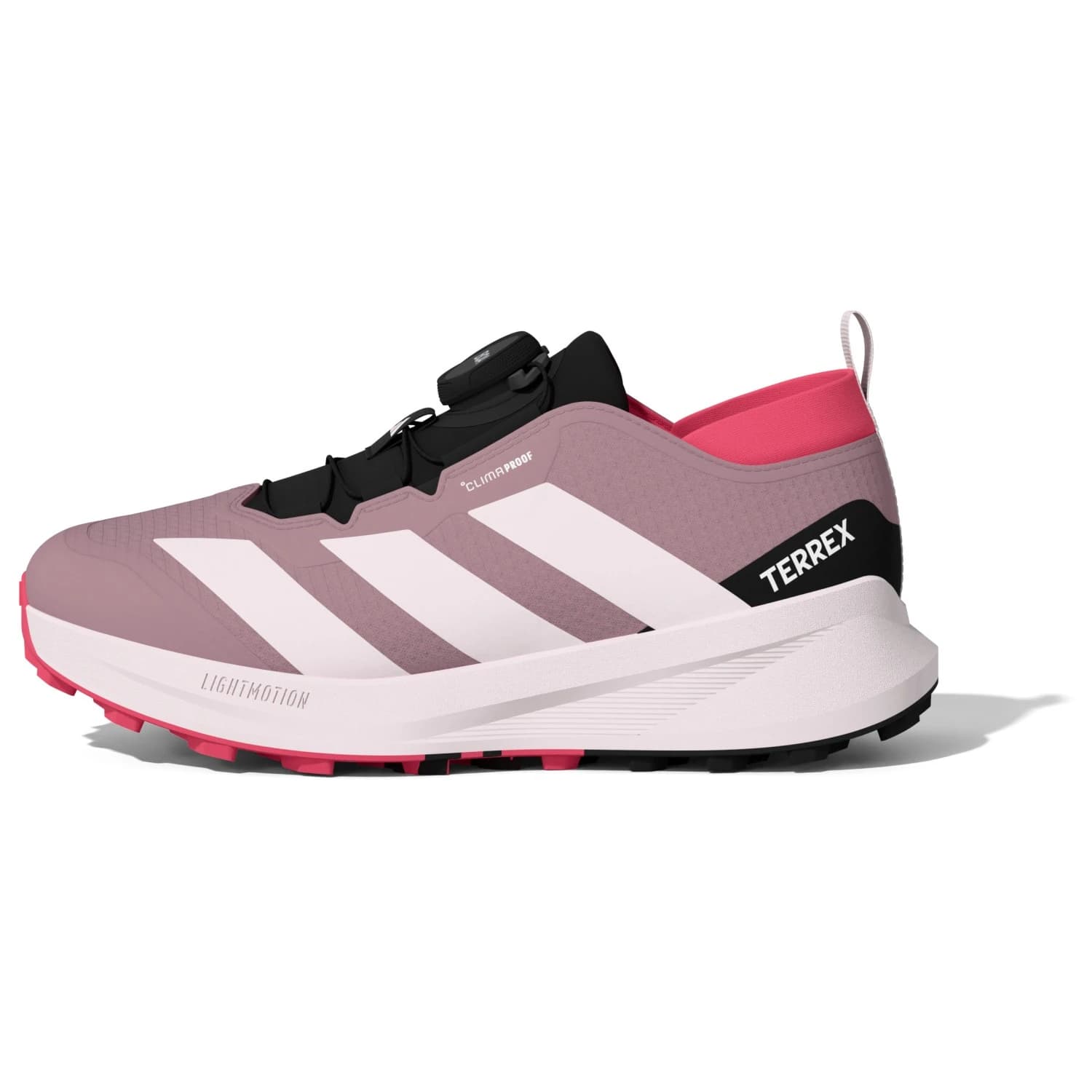 Детски мултиспорт обувки adidas Terrex Kid's Agravic Boa ClimaProof Multisport shoes - Magic Mauve / Distilled Pink / Solar Turbo