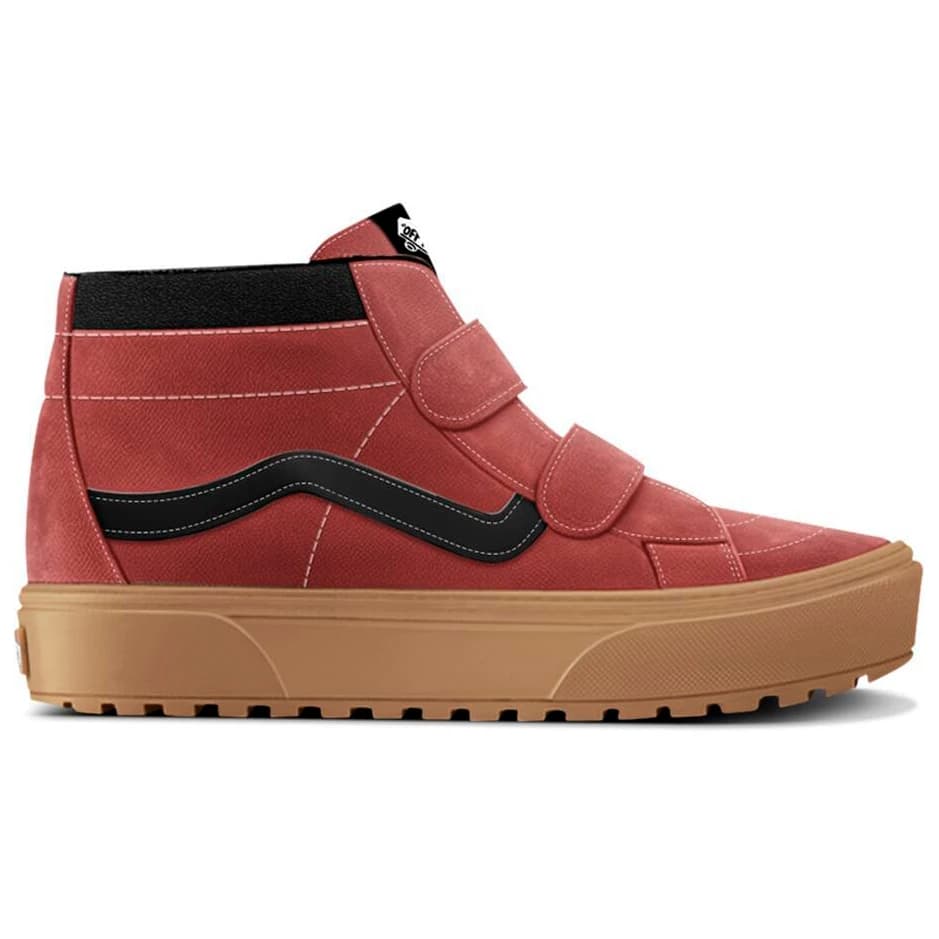 Детски зимни ботуши Vans Kid's Sk8-Mid Reissue V Insulated Winter boots - Bordeaux