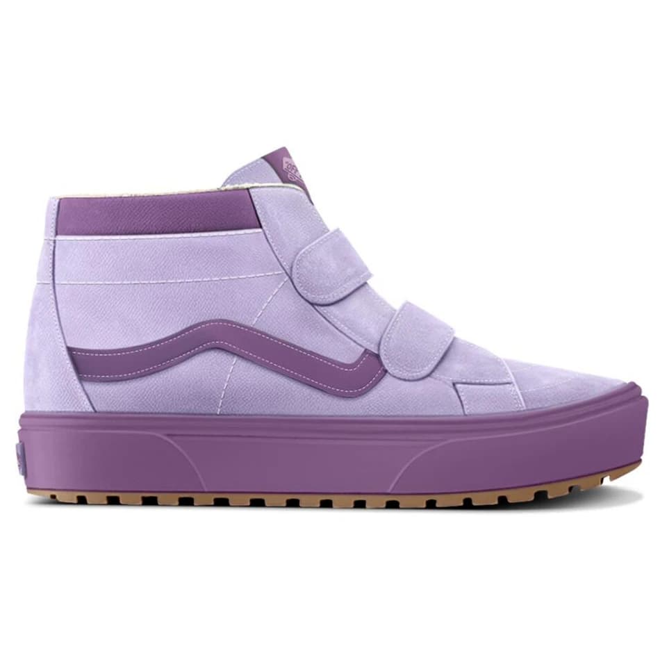 Детски зимни ботуши Vans Kid's Sk8-Mid Reissue V Insulated Winter boots - Prism Purple