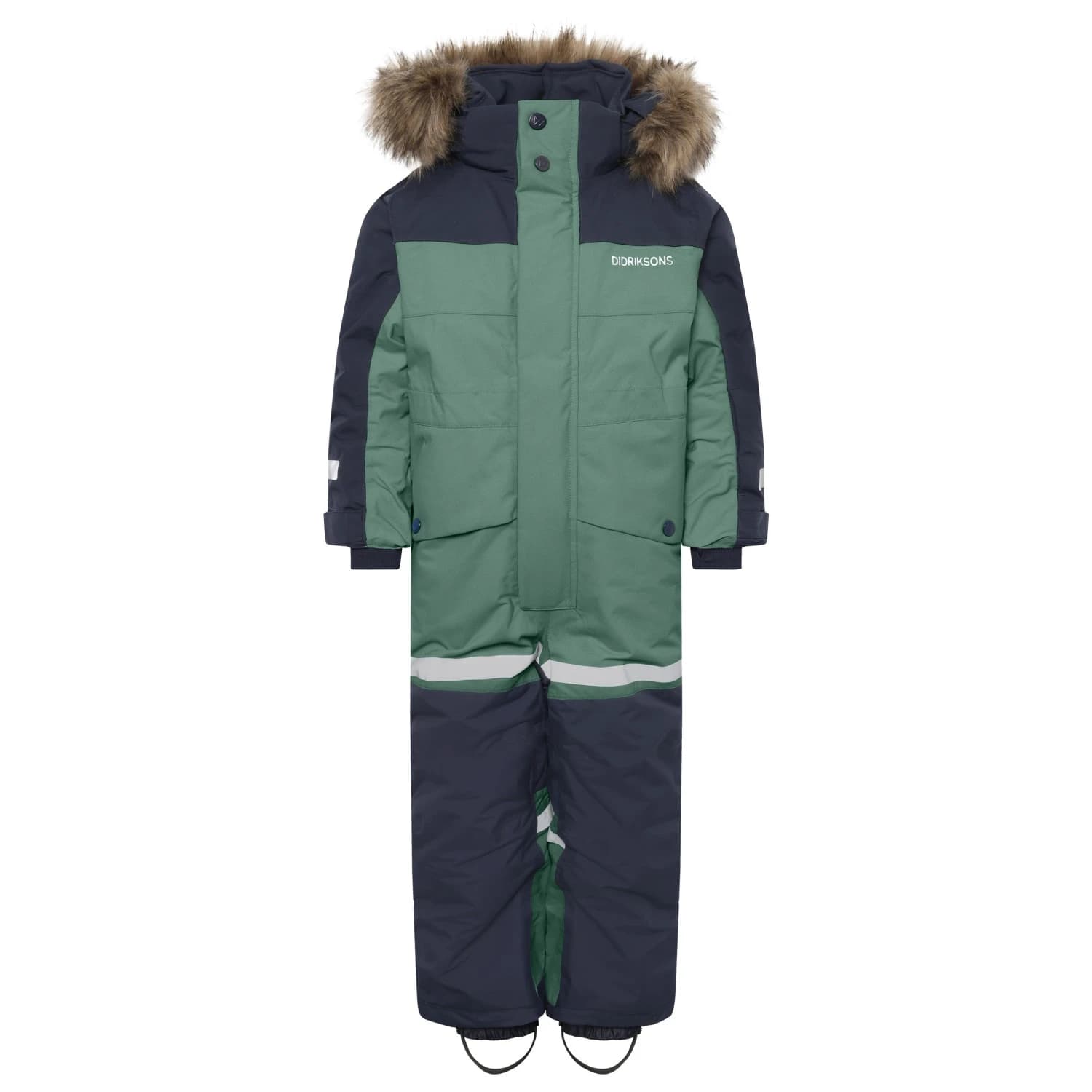 Детска грейка Didriksons Kid's Bjärven Coverall Overall - Dark Moss