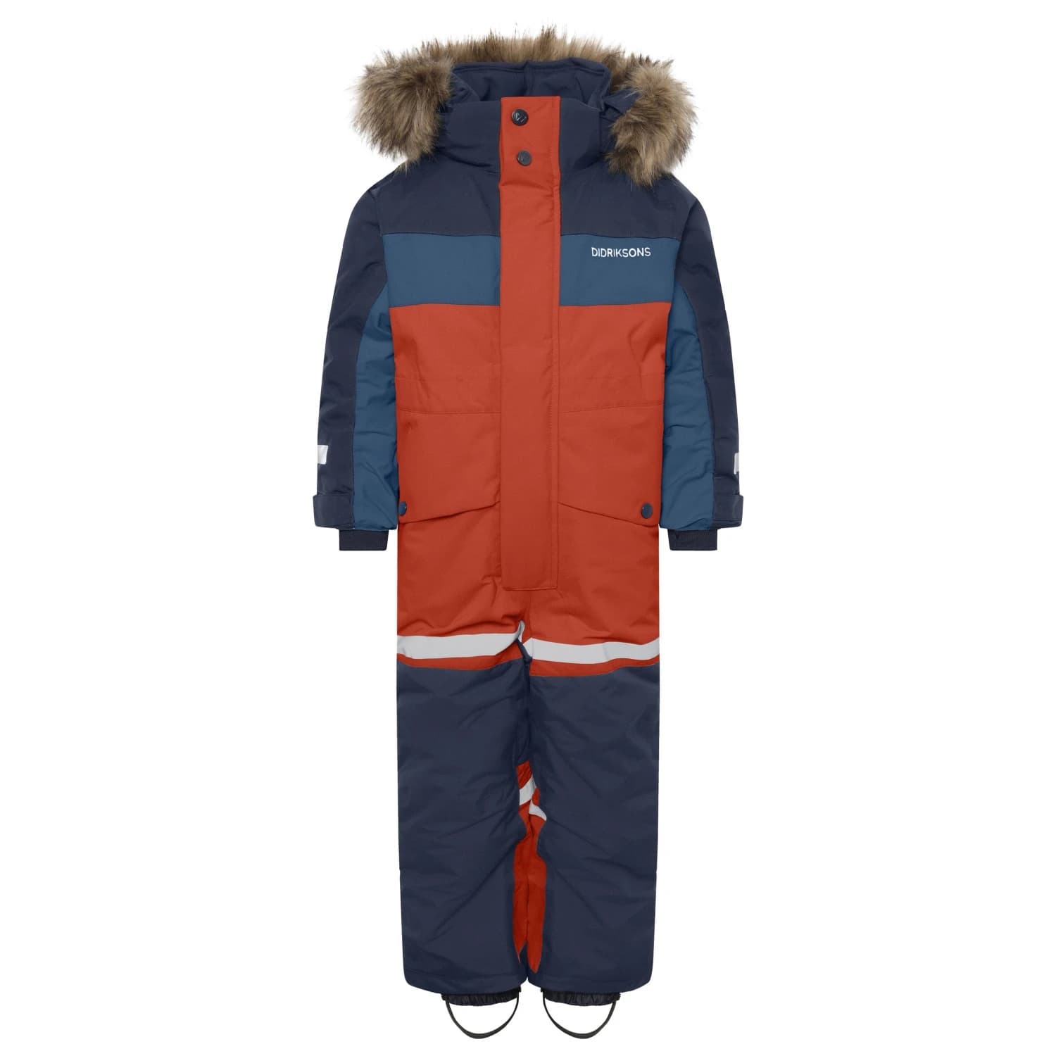 Детска грейка Didriksons Kid's Bjärven Coverall Overall - Rust