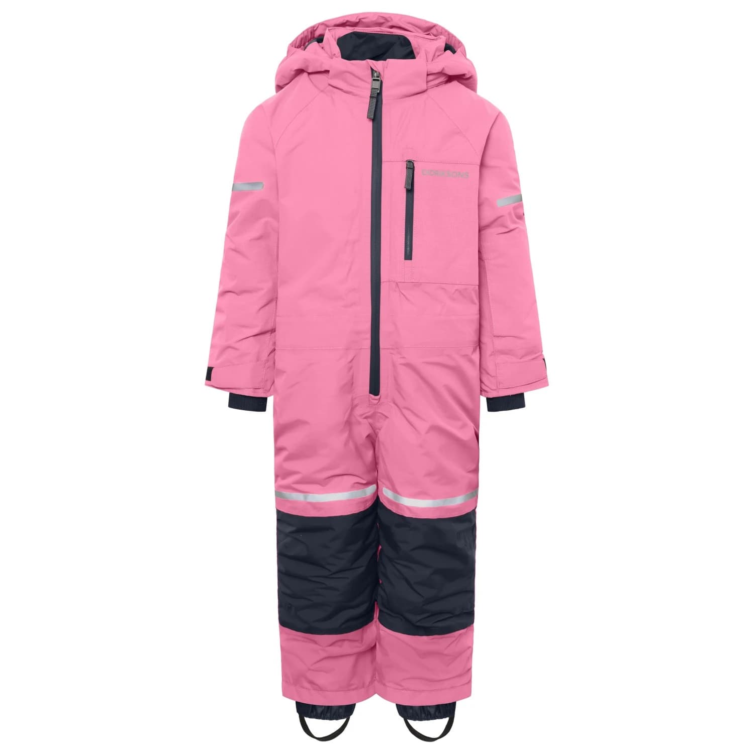 Детска грейка Didriksons Kid's Falken Coverall Overall - Heather Pink