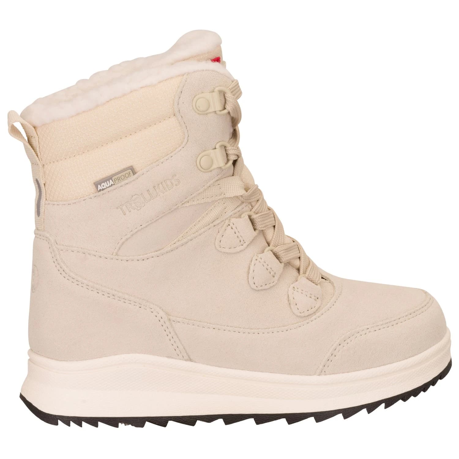 Детски зимни ботуши Trollkids Girl's Lillehammer Winter Boots - Ivory